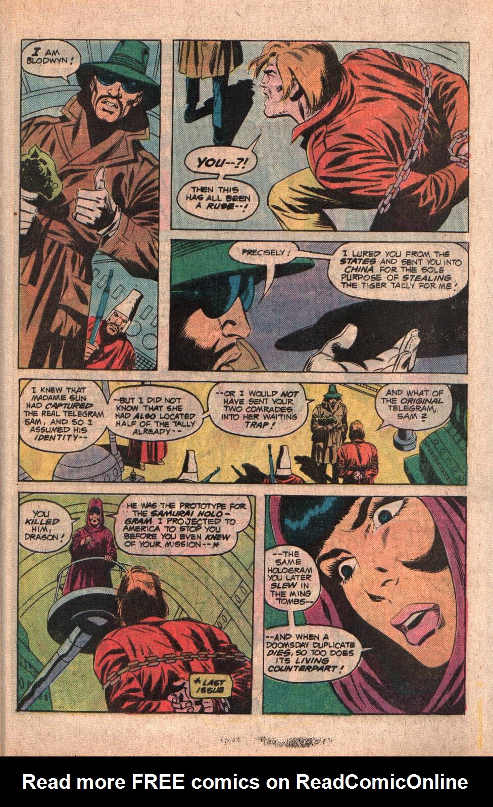 Read online Richard Dragon, Kung-Fu Fighter comic -  Issue #12 - 25
