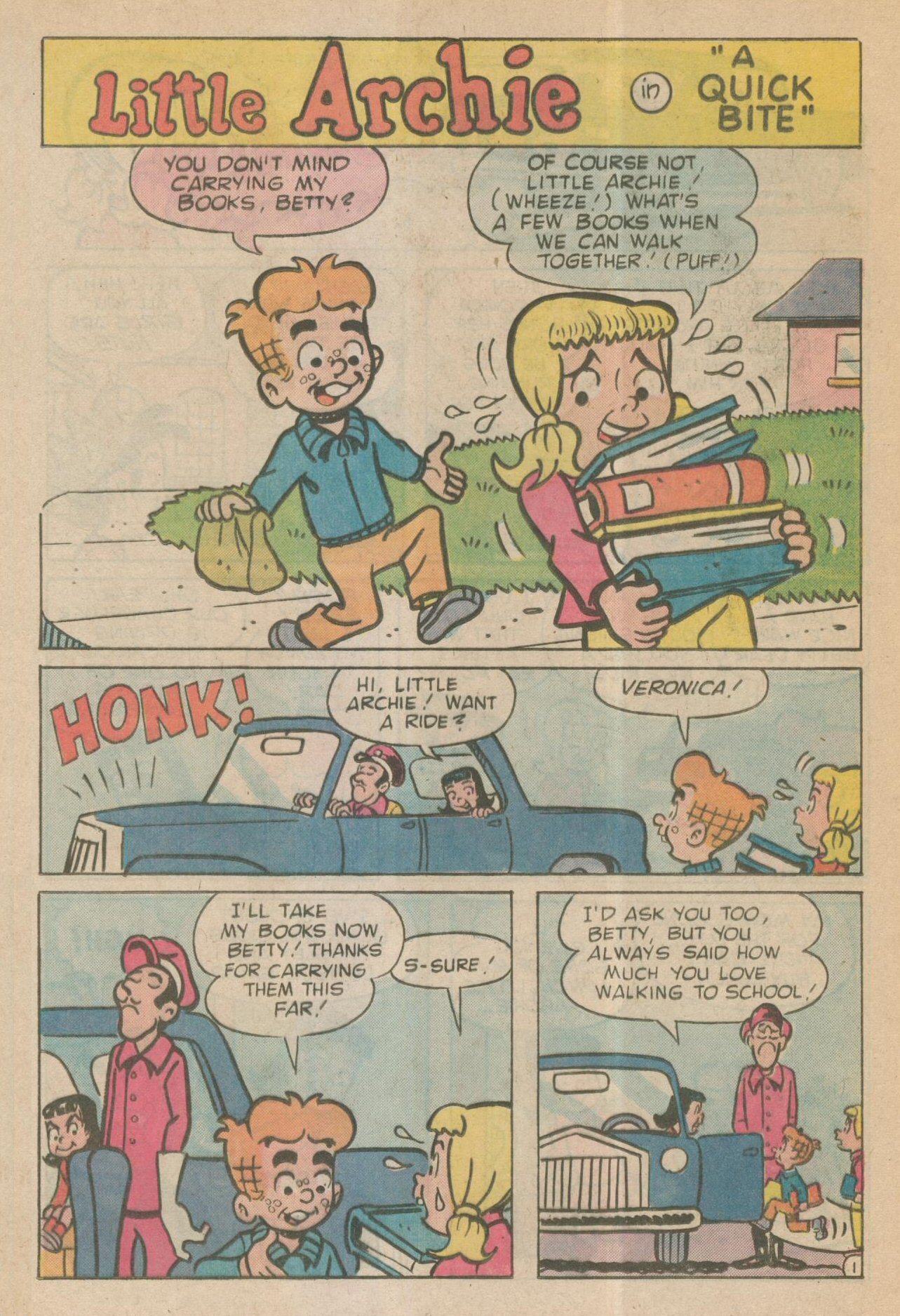 Read online Archie's TV Laugh-Out comic -  Issue #104 - 13