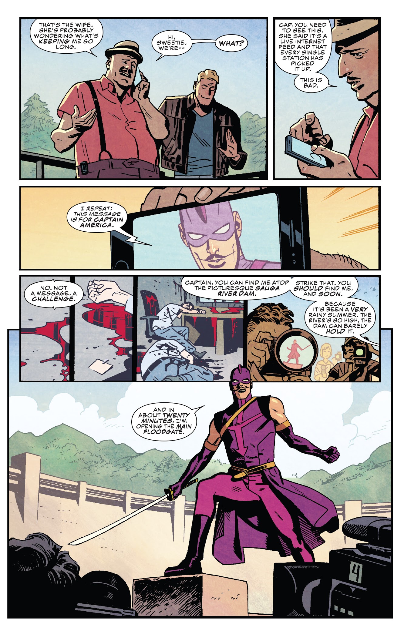 Read online Captain America (2017) comic -  Issue #696 - 8