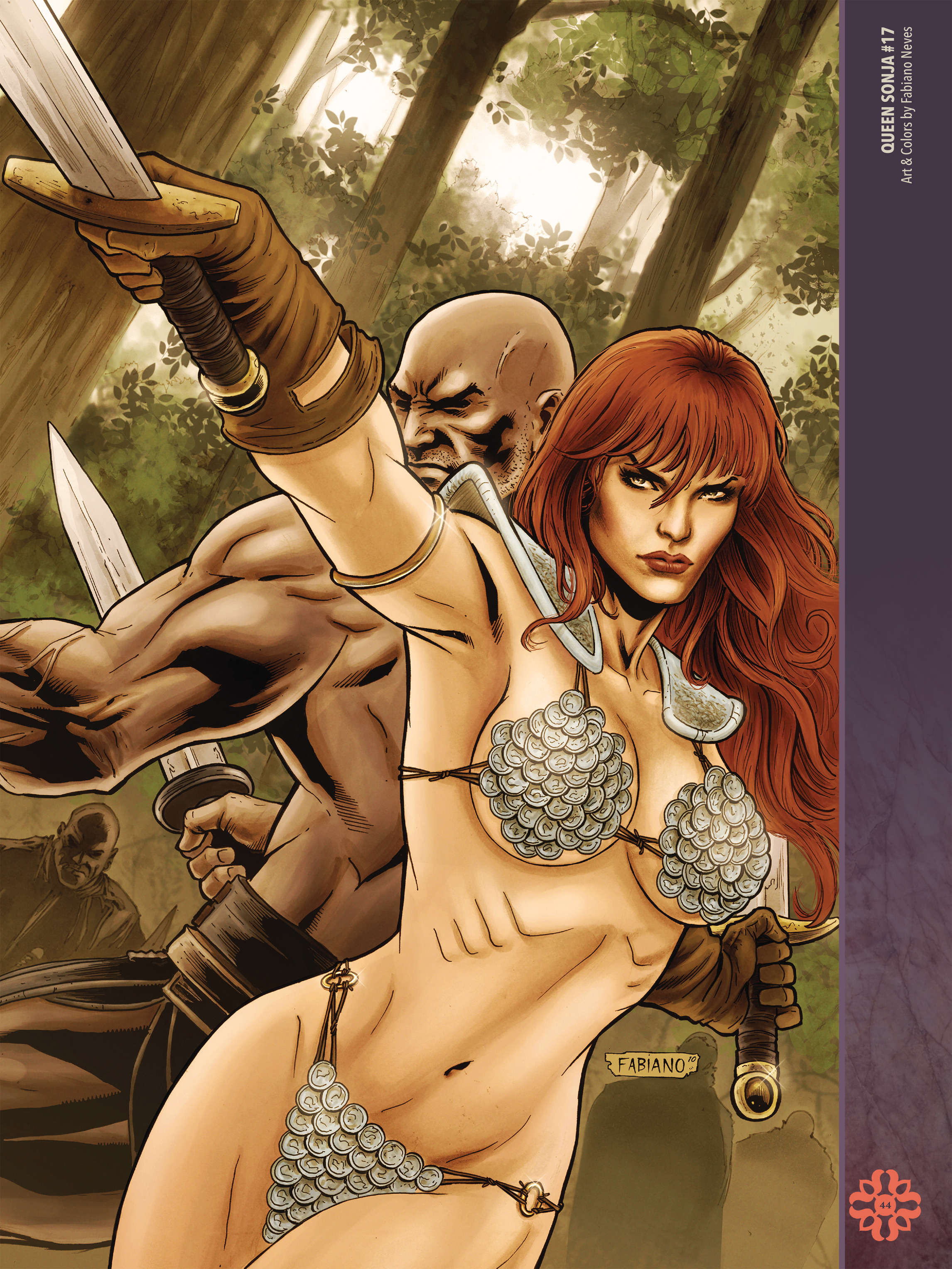 Read online The Art of Red Sonja comic -  Issue # TPB 2 (Part 1) - 44