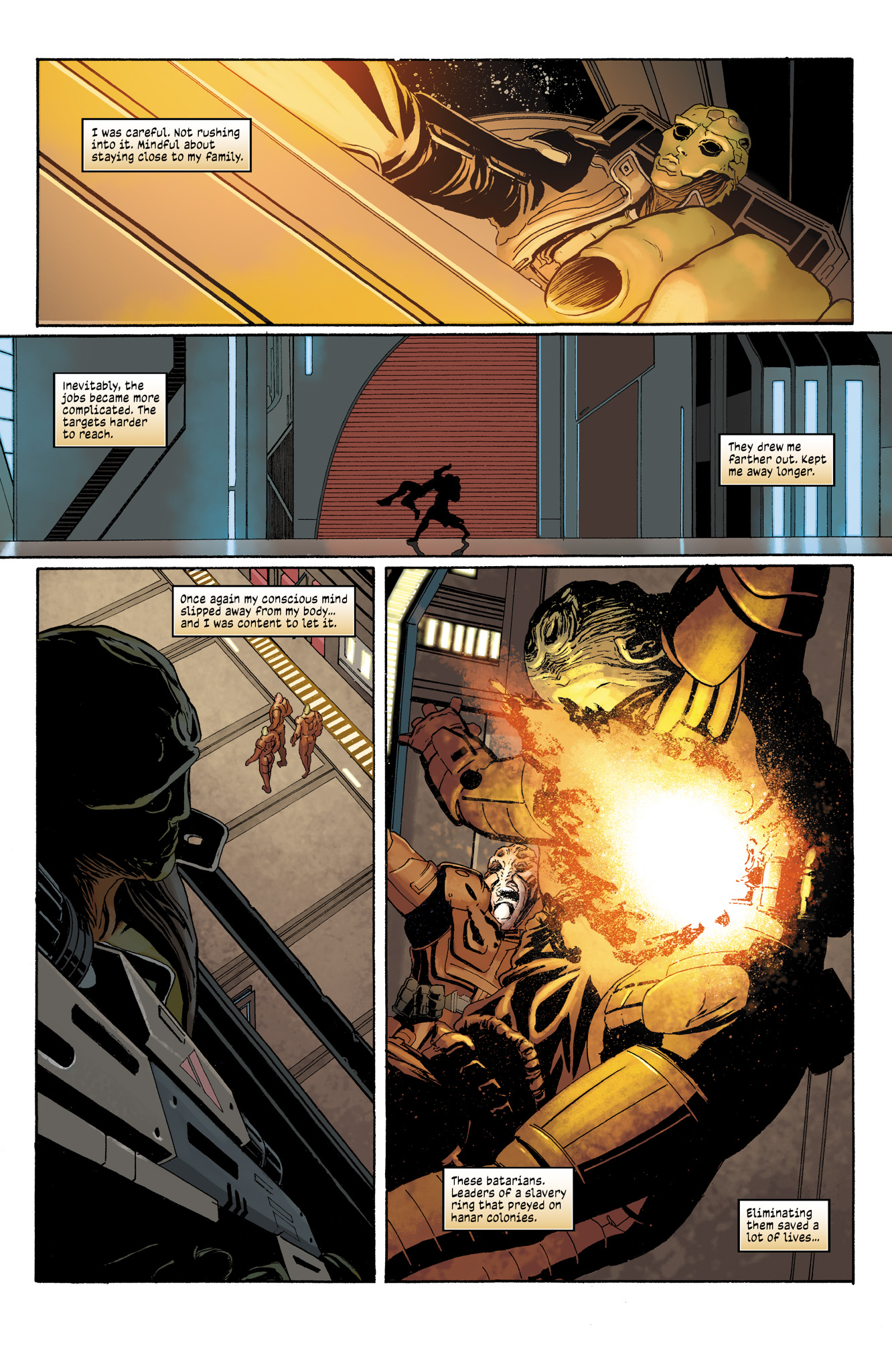 Read online Mass Effect: Foundation comic -  Issue #12 - 17