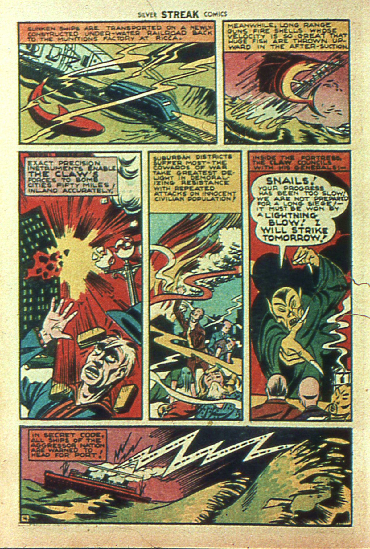 Read online Silver Streak Comics comic -  Issue #2 - 6