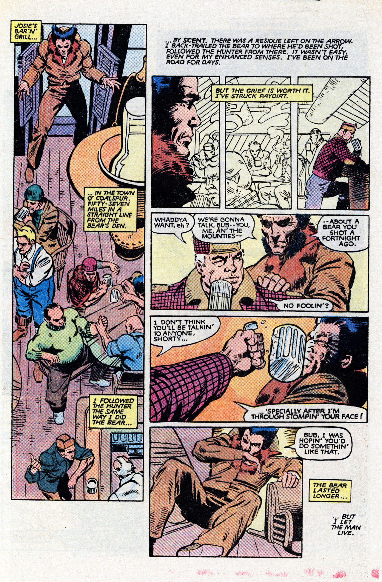 Read online Wolverine (1982) comic -  Issue #1 - 9