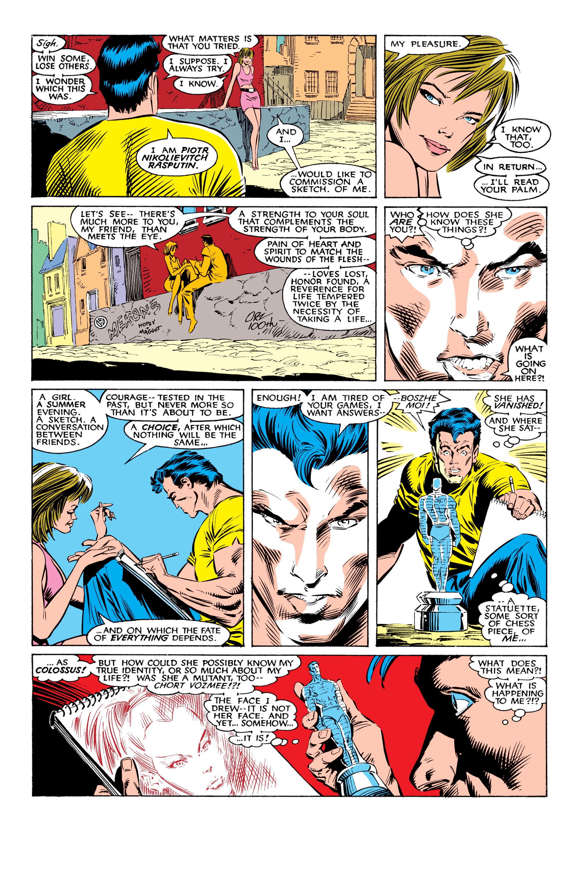 Read online X-Men Milestones: Fall of the Mutants comic -  Issue # TPB (Part 1) - 8