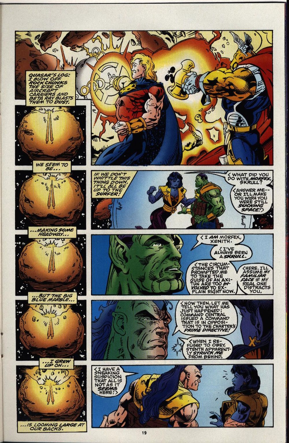 Read online Starmasters comic -  Issue #2 - 16