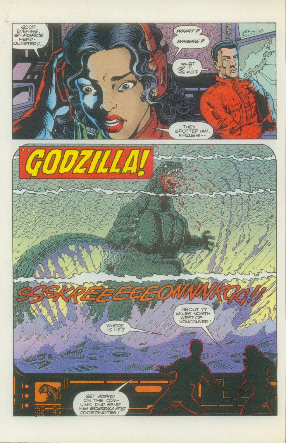 Read online Godzilla (1995) comic -  Issue #1 - 7