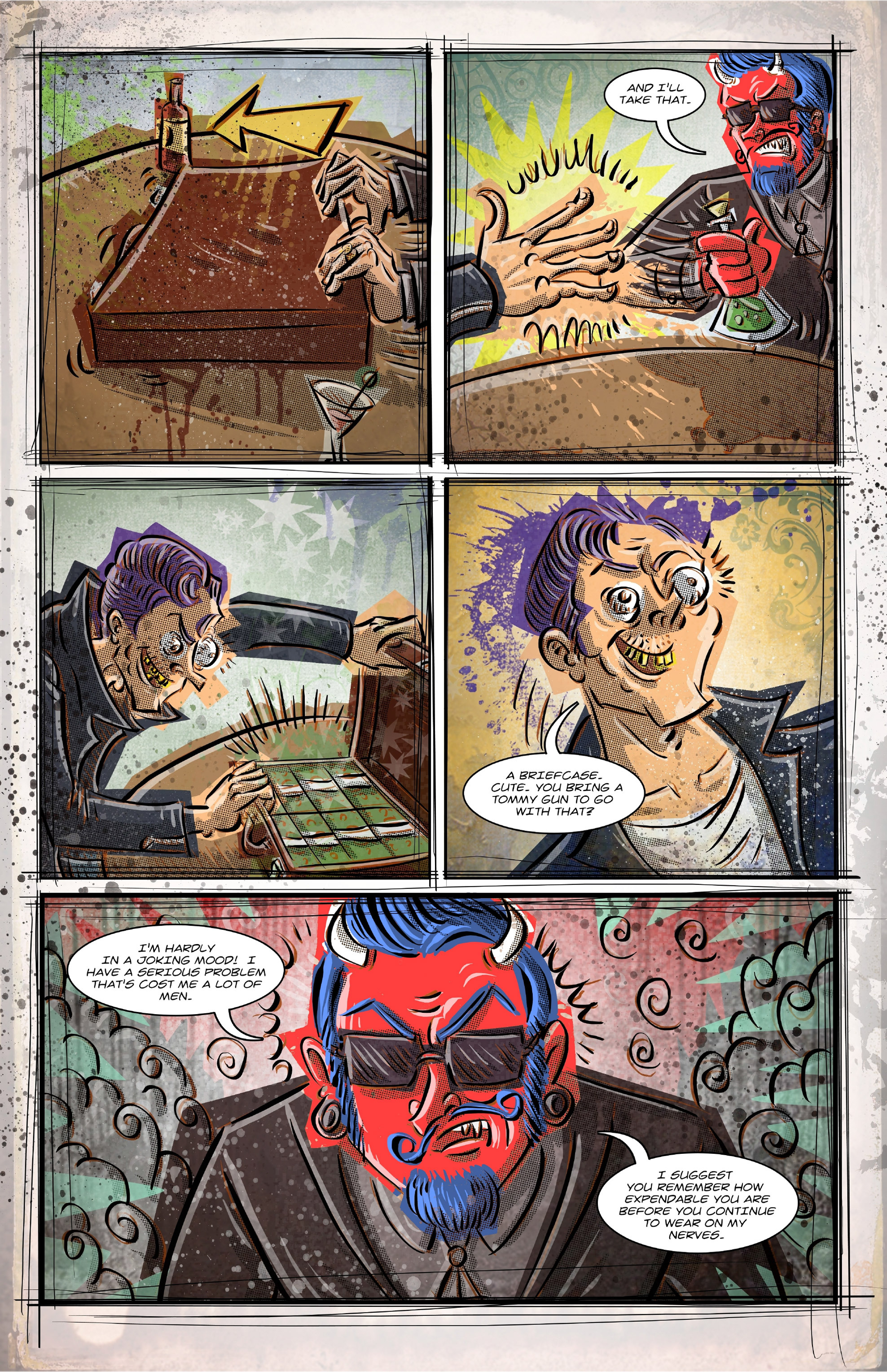 Read online Frankenbabe comic -  Issue #1 - 4