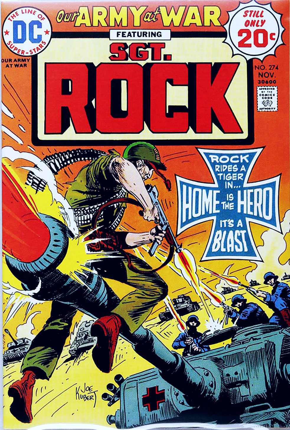 Read online Our Army at War (1952) comic -  Issue #274 - 1