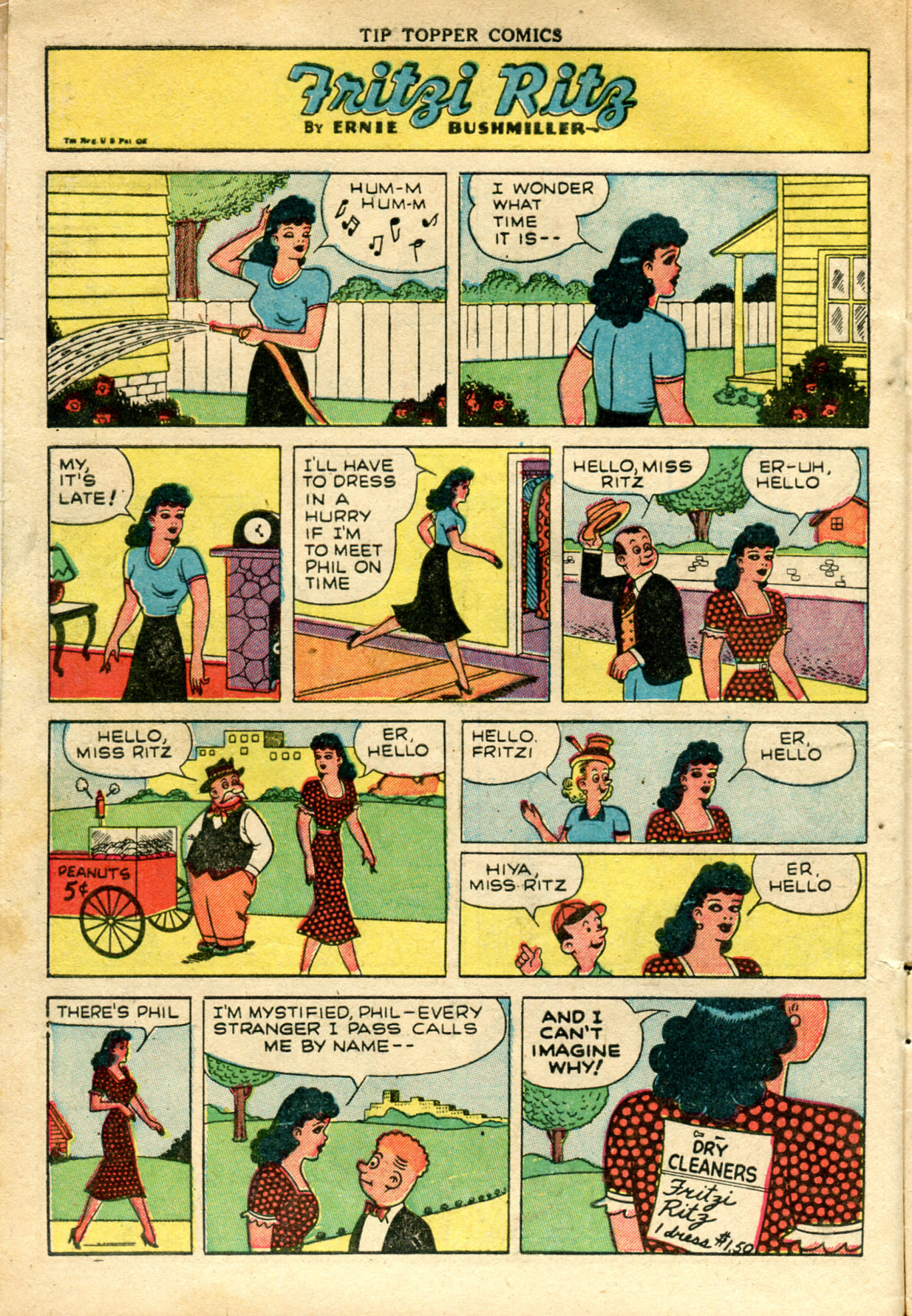 Read online Tip Topper Comics comic -  Issue #10 - 4