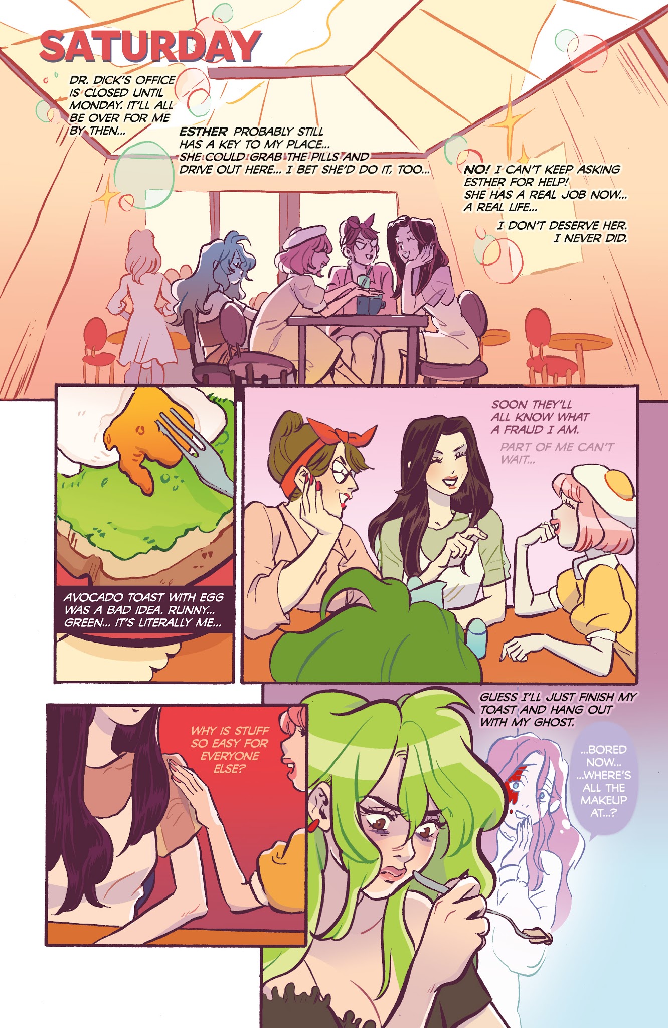 Read online Snotgirl comic -  Issue #9 - 17