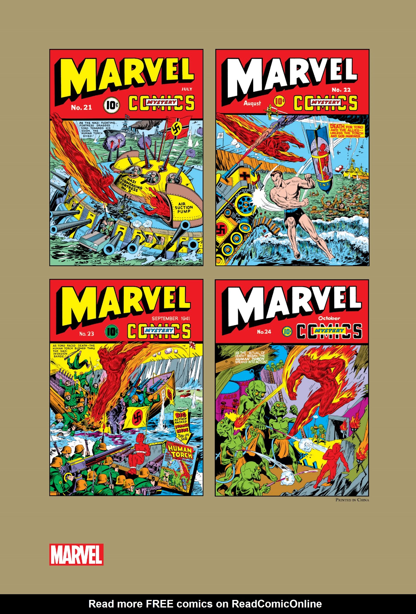 Read online Marvel Masterworks: Golden Age Marvel Comics comic -  Issue # TPB 6 (Part 3) - 76