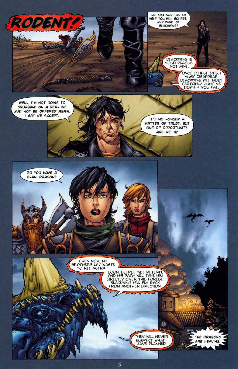Read online Dungeons And Dragons: In The Shadow Of Dragons comic -  Issue #6 - 6