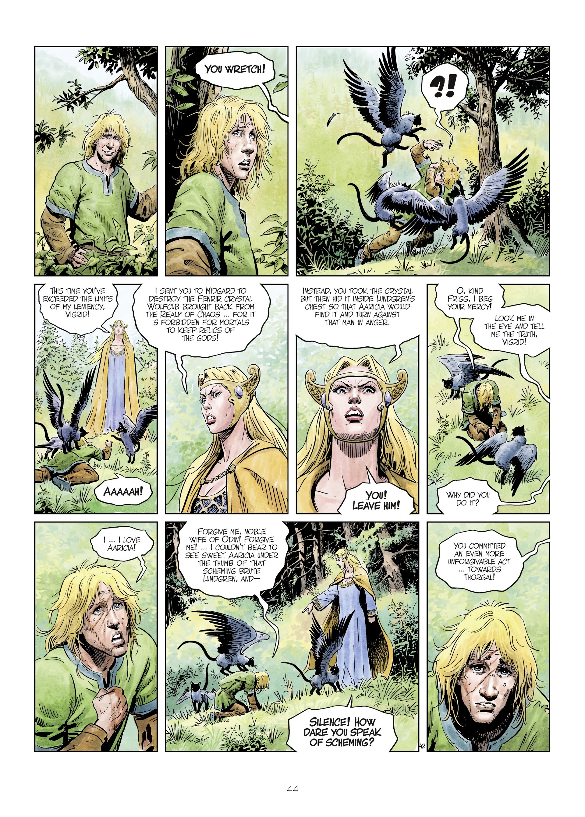 Read online The World of Thorgal: Wolfcub comic -  Issue #5 - 46