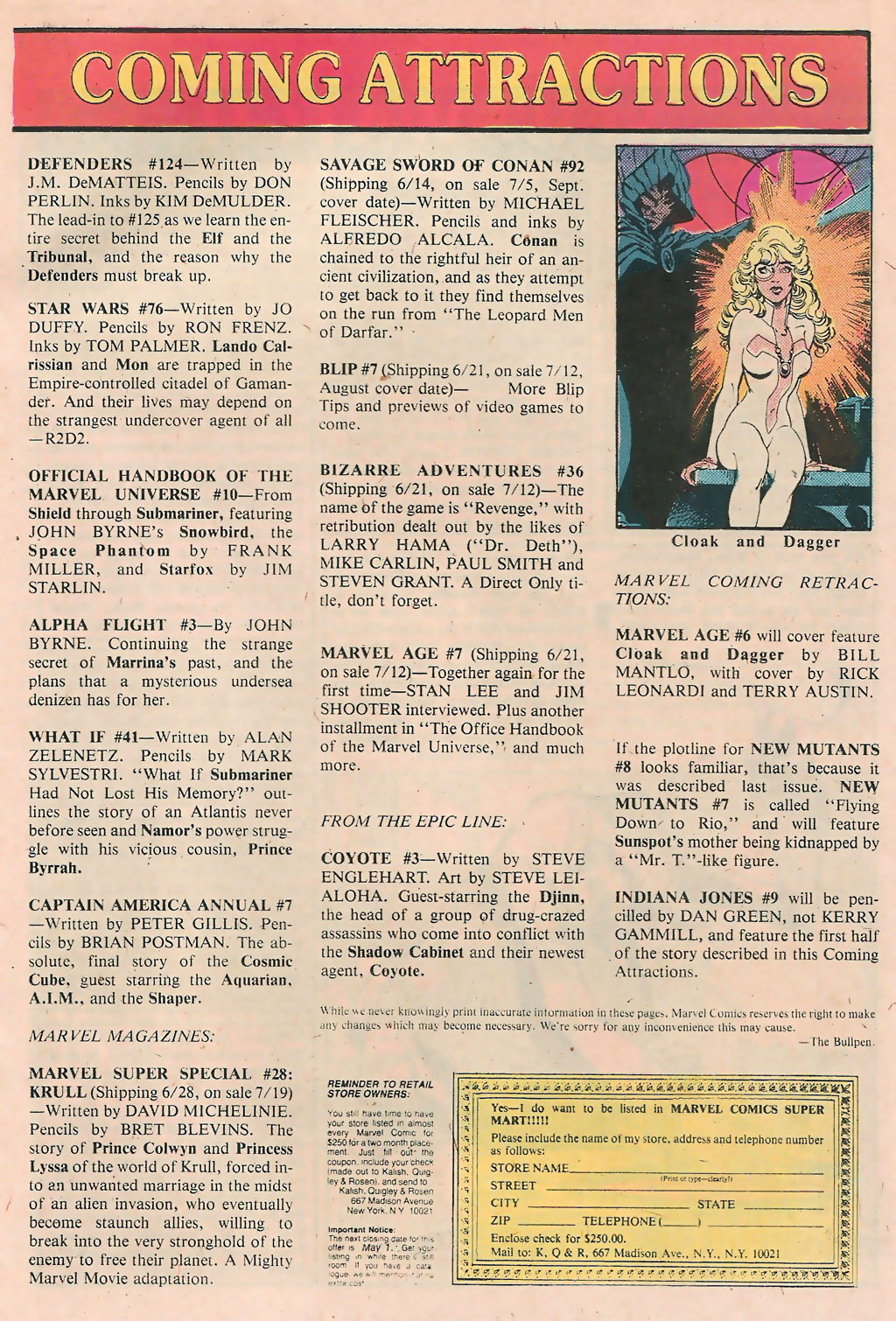 Read online Marvel Age comic -  Issue #4 - 7