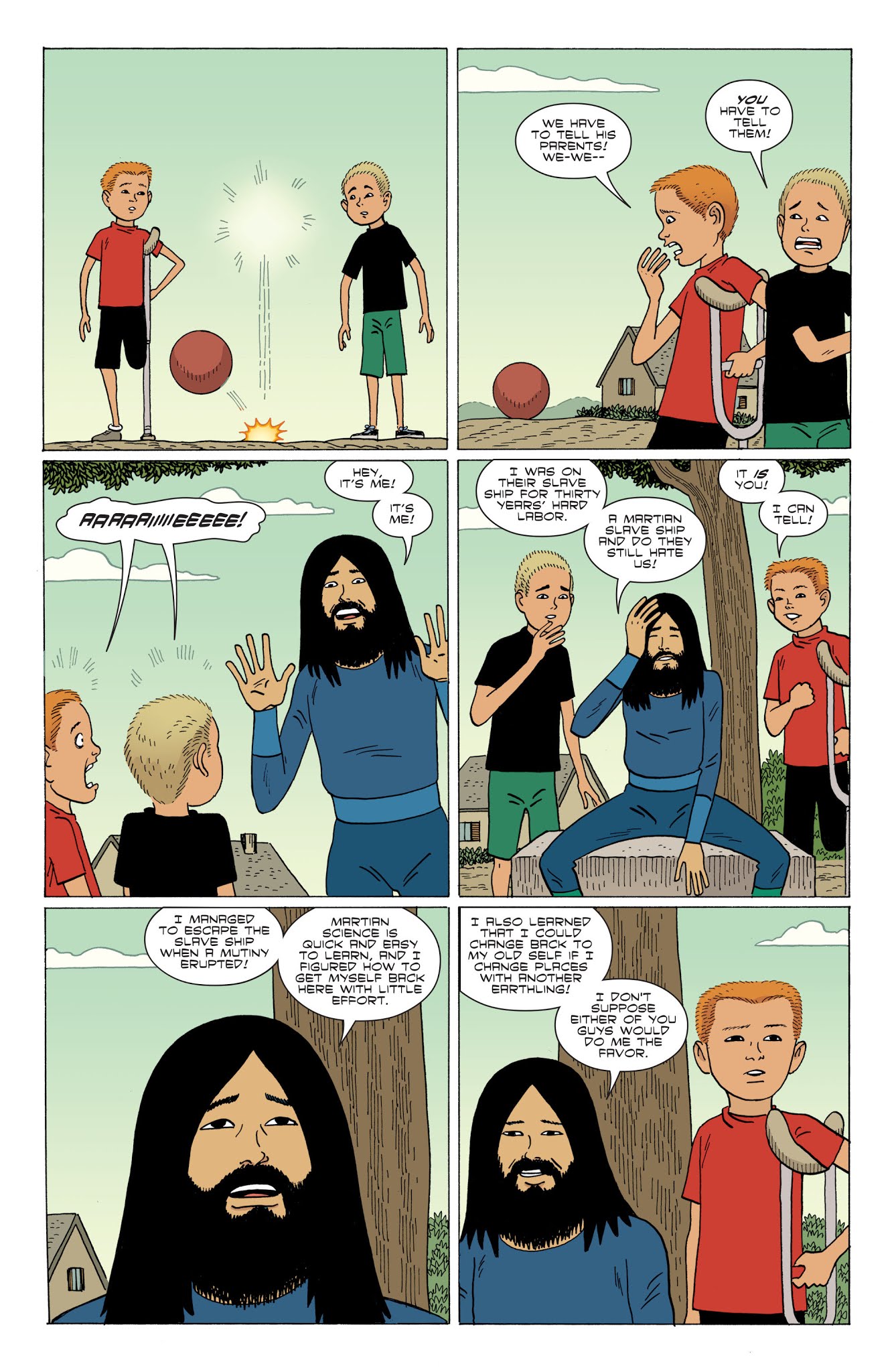 Read online Strange Sports Stories comic -  Issue #1 - 5