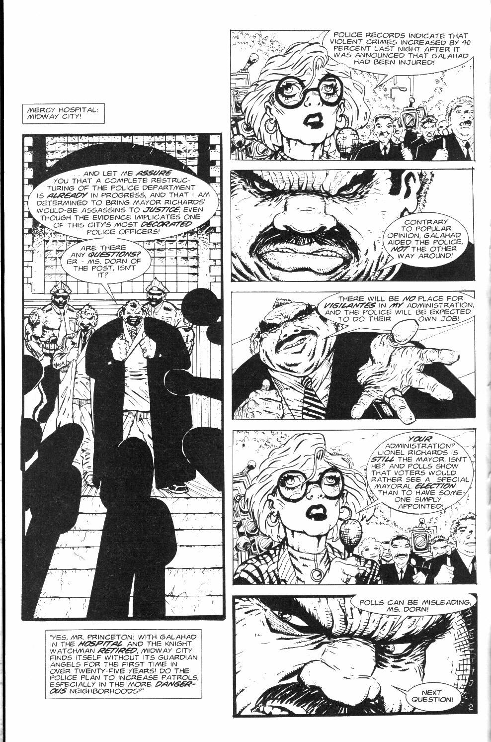 Read online Knight Watchman comic -  Issue #1 - 4