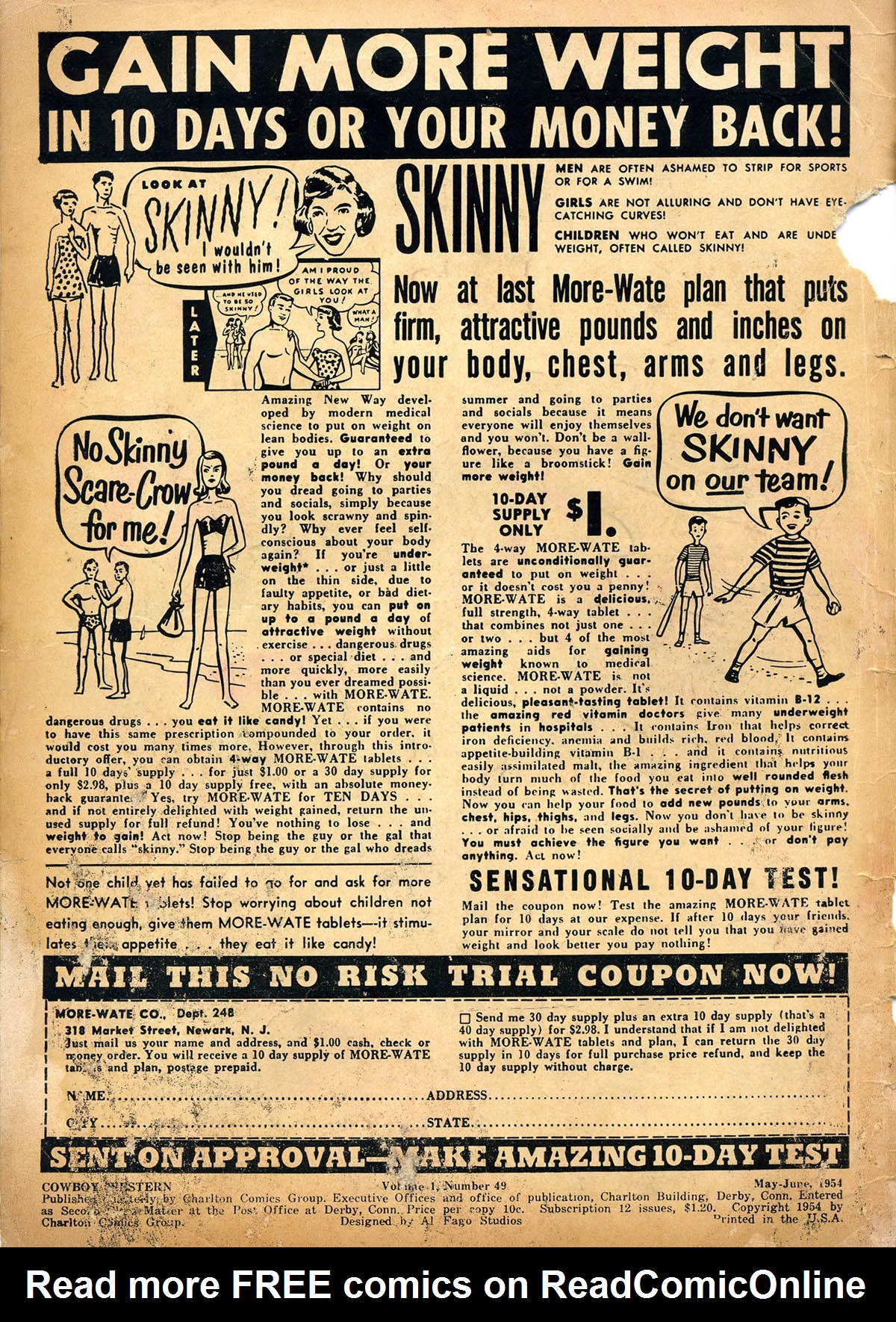 Read online Cowboy Western comic -  Issue #49 - 2