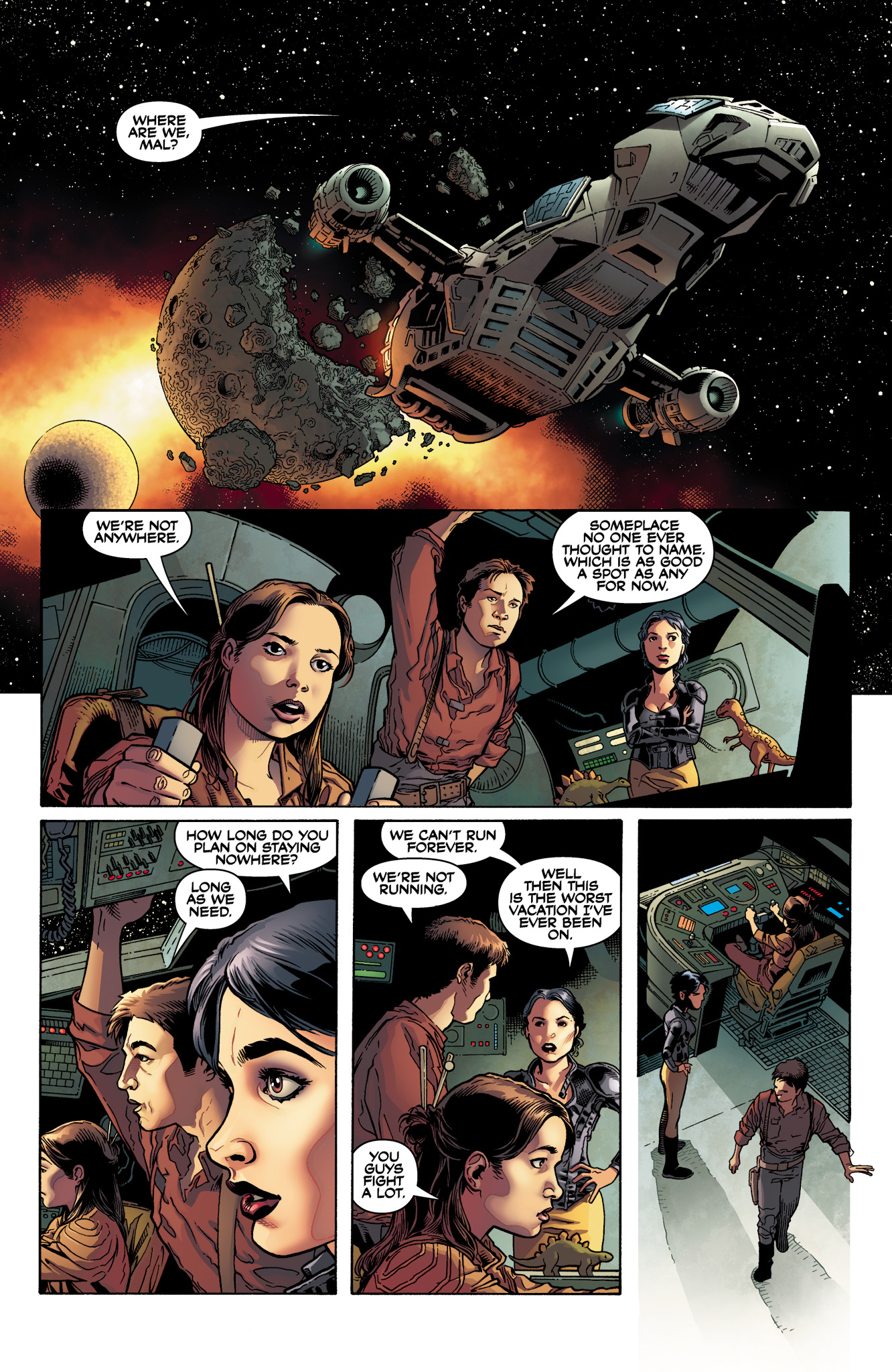 Read online Serenity: Firefly Class 03-K64  Leaves on the Wind comic -  Issue #1 - 11