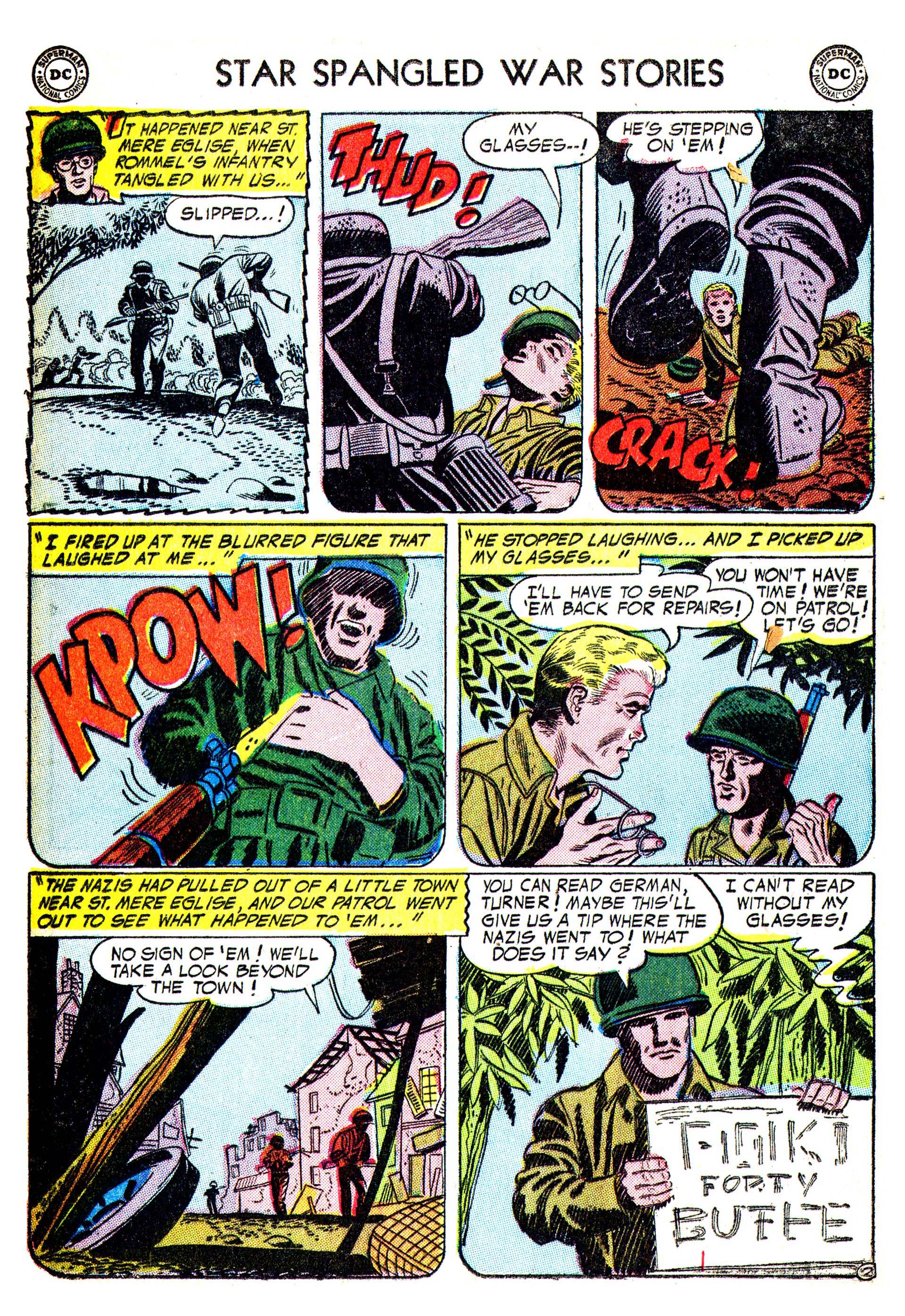Read online Star Spangled War Stories (1952) comic -  Issue #28 - 20