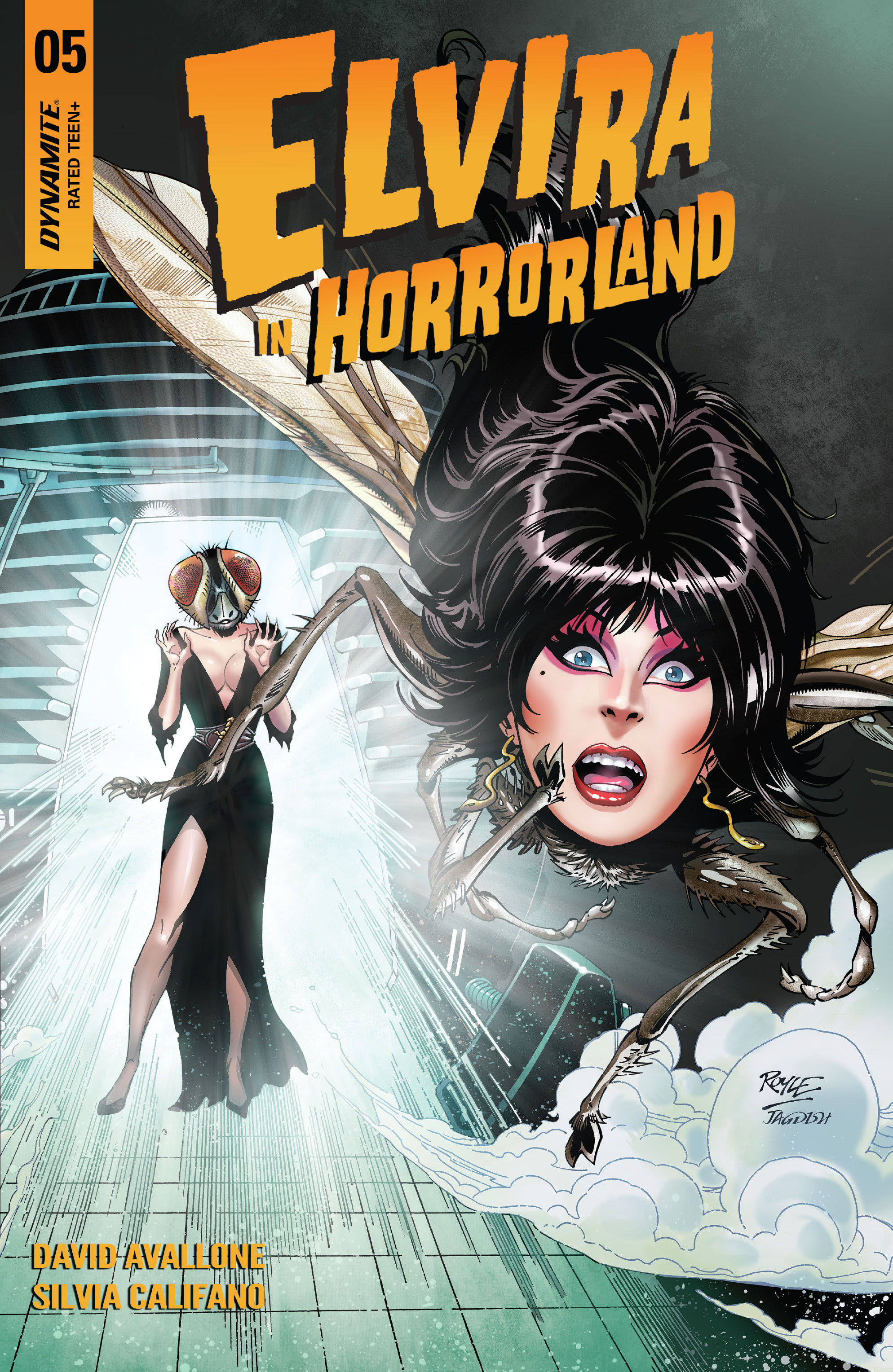 Read online Elvira in Horrorland comic -  Issue #5 - 2