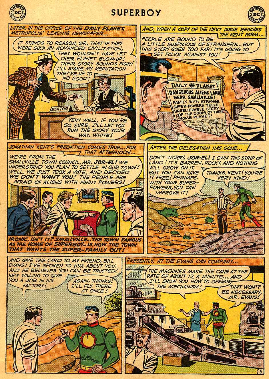 Read online Superboy (1949) comic -  Issue #95 - 6