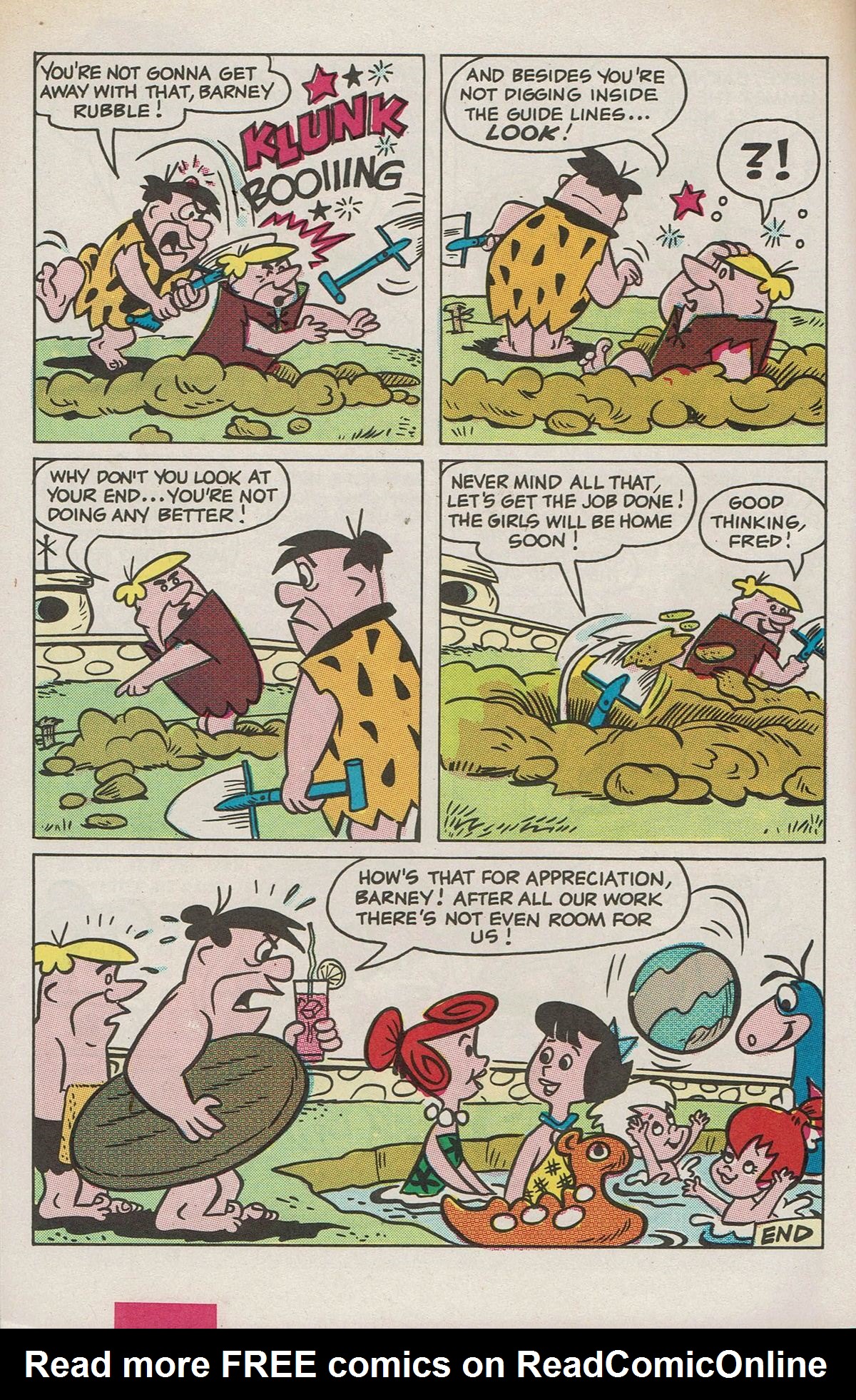 Read online Hanna Barbera Giant Size comic -  Issue #3 - 35