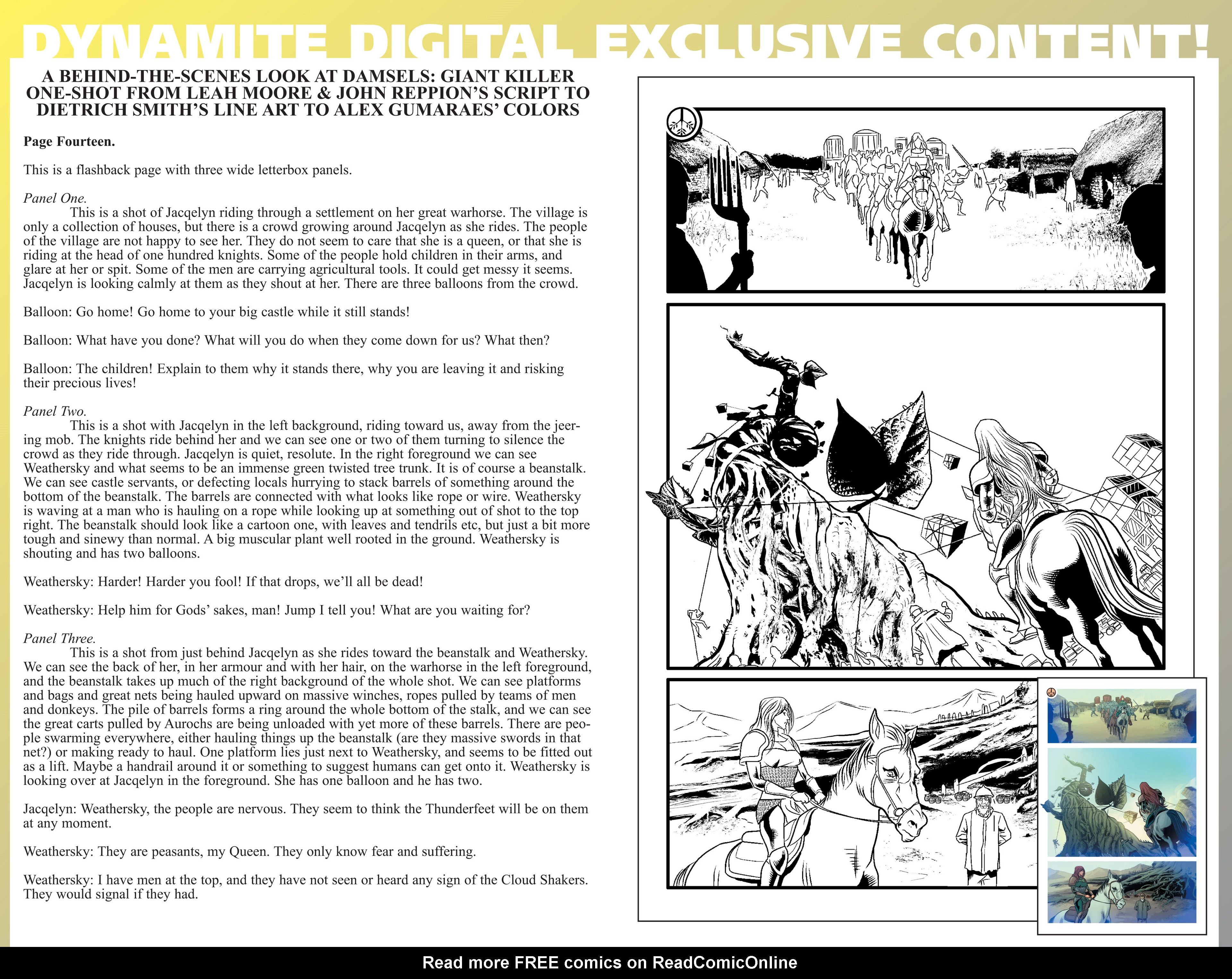 Read online Damsels: Giant Killer: Digital Exclusive Edition comic -  Issue # Full - 38