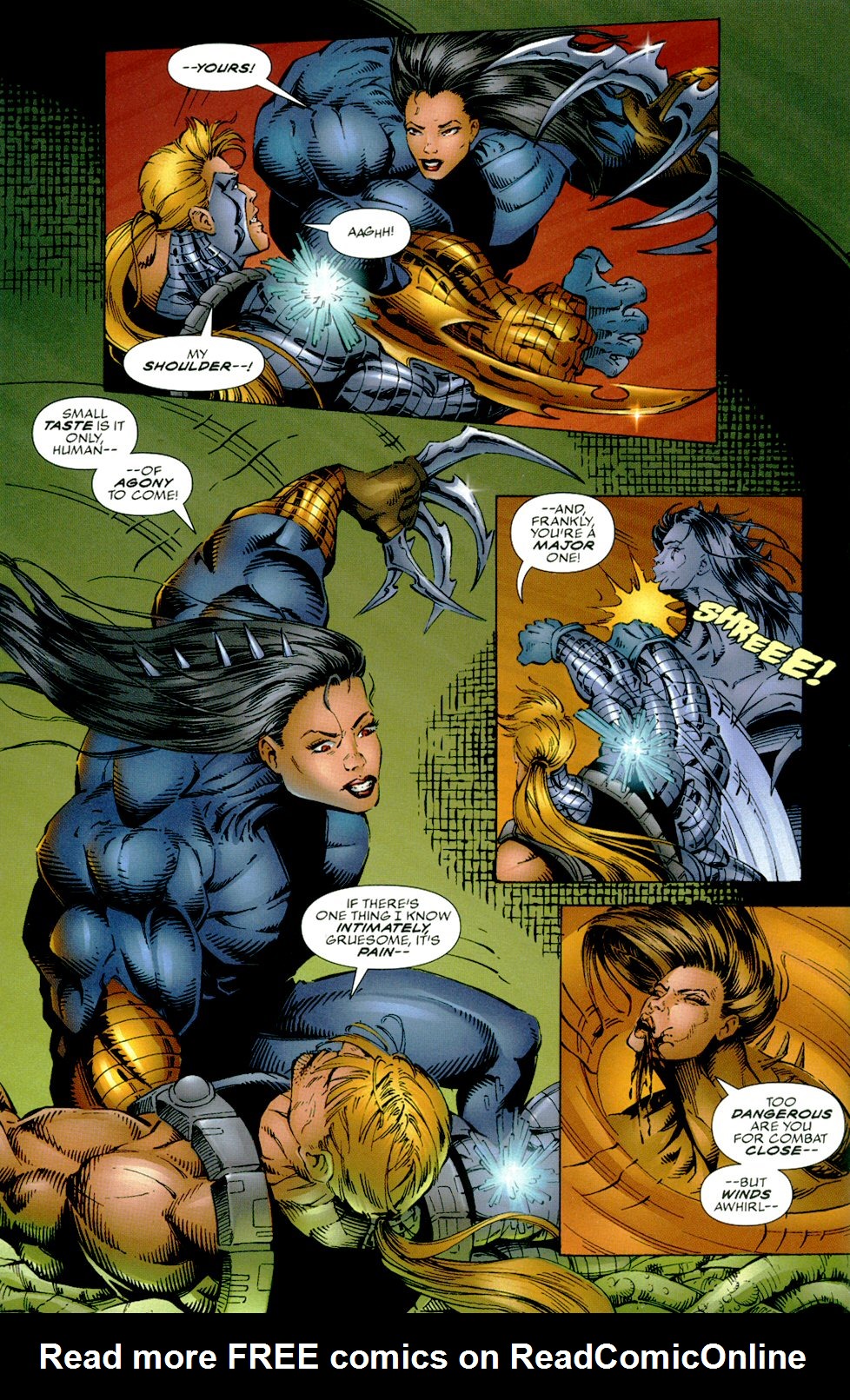 Read online Cyberforce/Strykeforce: Opposing Forces comic -  Issue #2 - 22