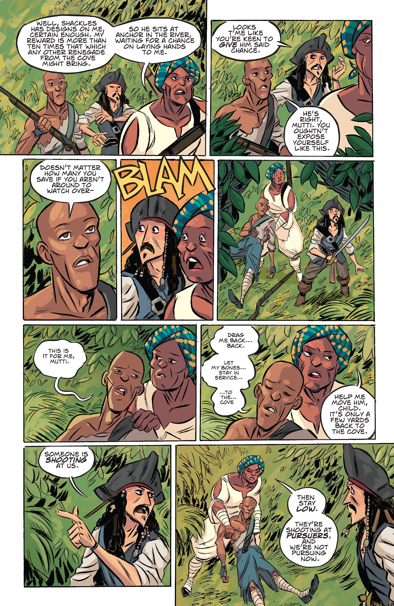 Read online Disney Pirates of the Caribbean comic -  Issue #1 - 11