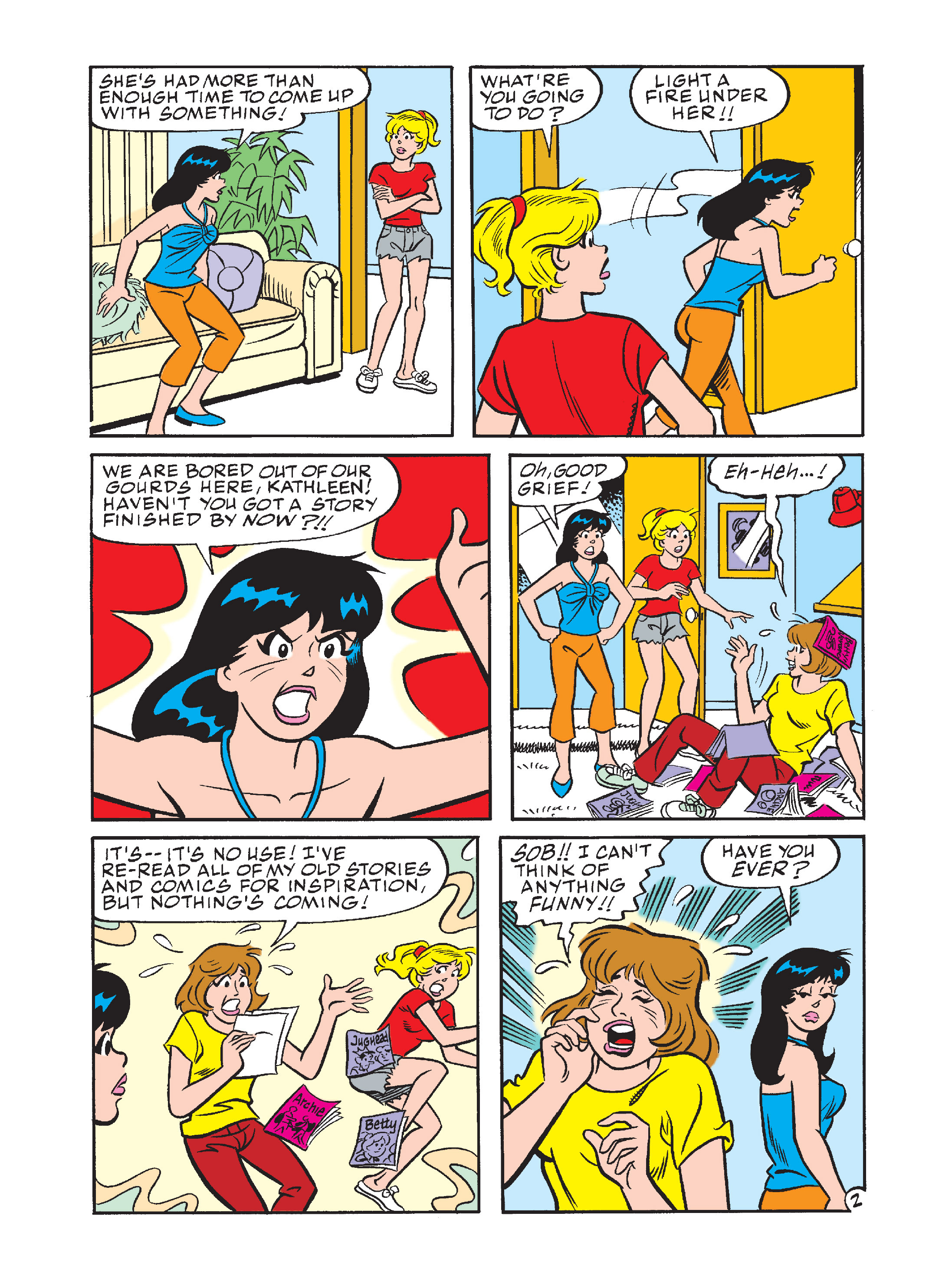 Read online Betty and Veronica Double Digest comic -  Issue #204 - 112