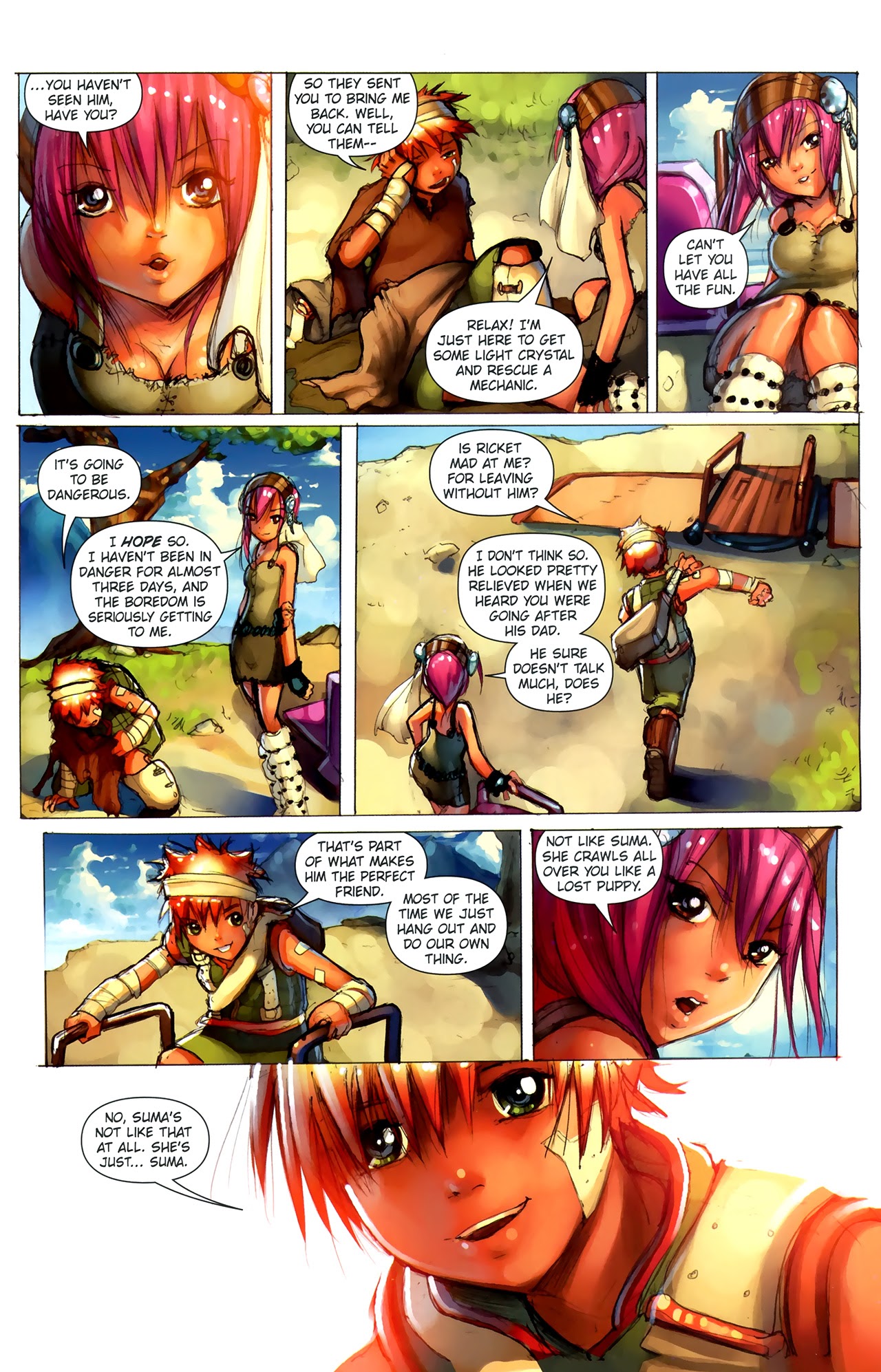 Read online Sky Pirates Of Neo Terra comic -  Issue #2 - 15