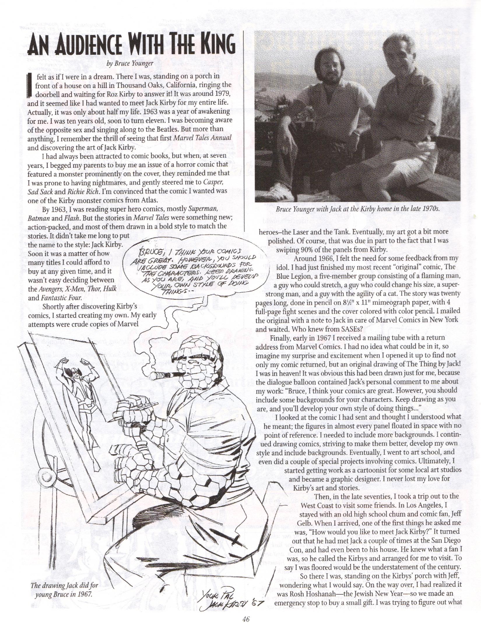 Read online The Jack Kirby Collector comic -  Issue #13 - 46