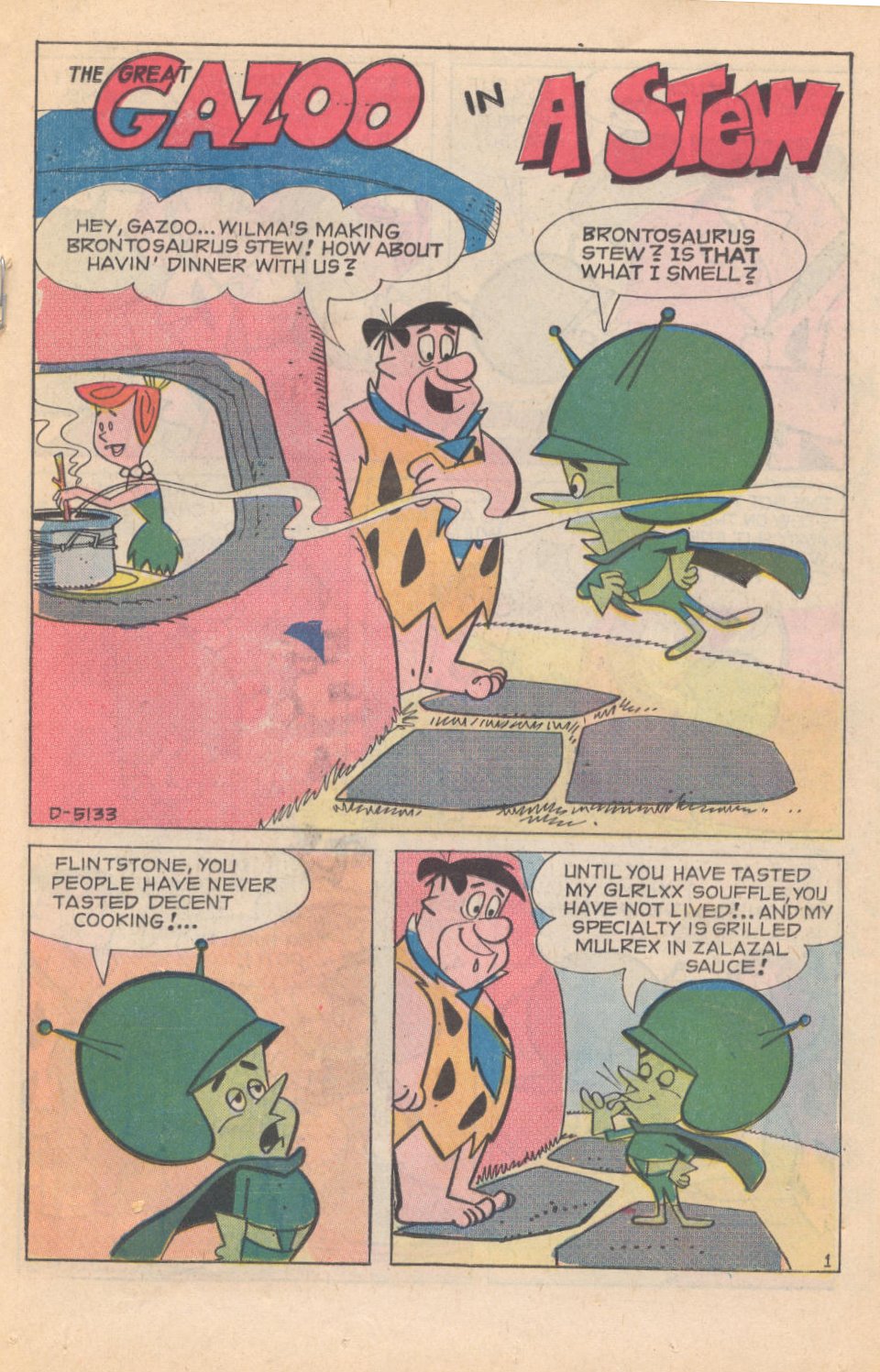 Read online Great Gazoo comic -  Issue #3 - 16