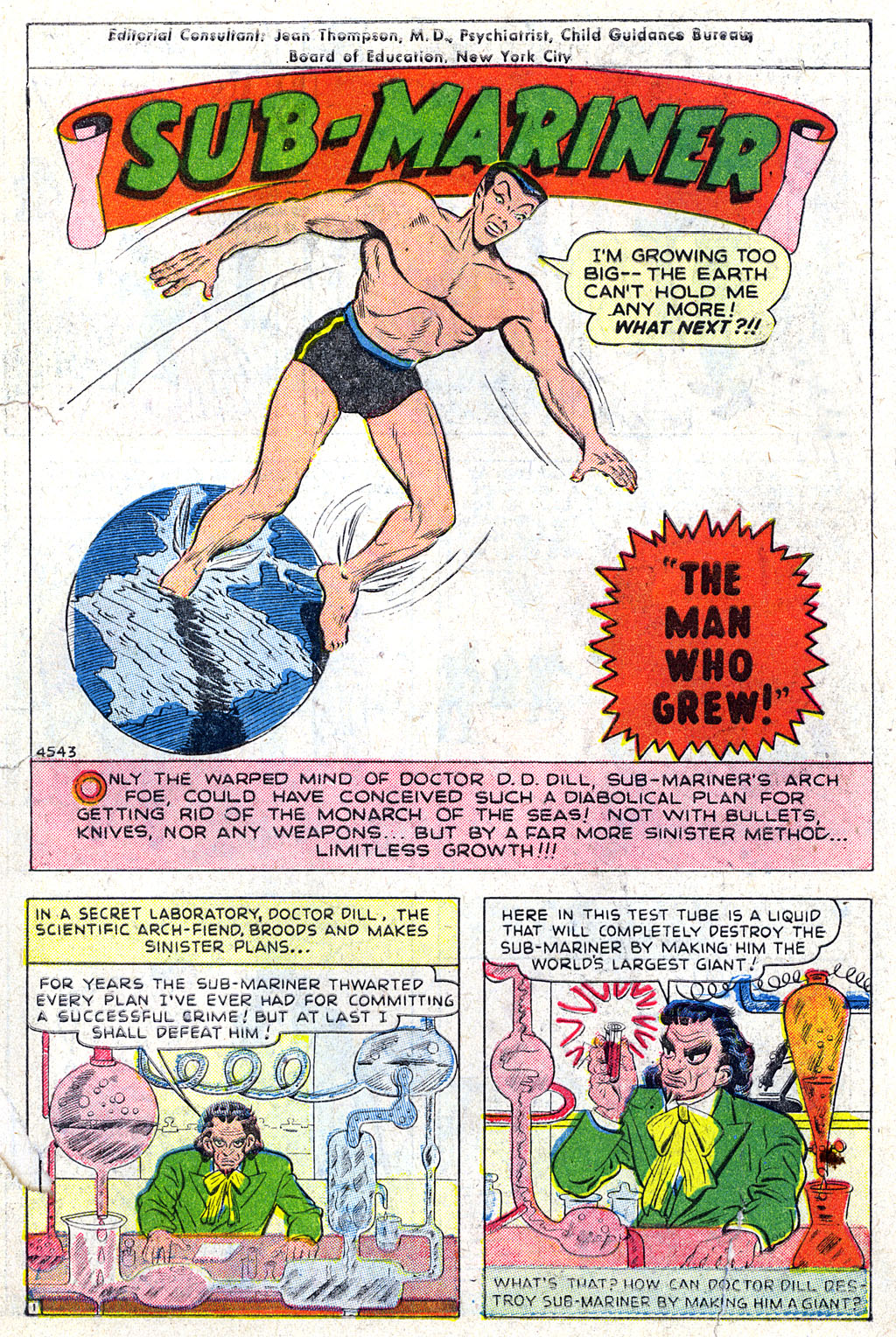Read online Sub-Mariner Comics comic -  Issue #31 - 2