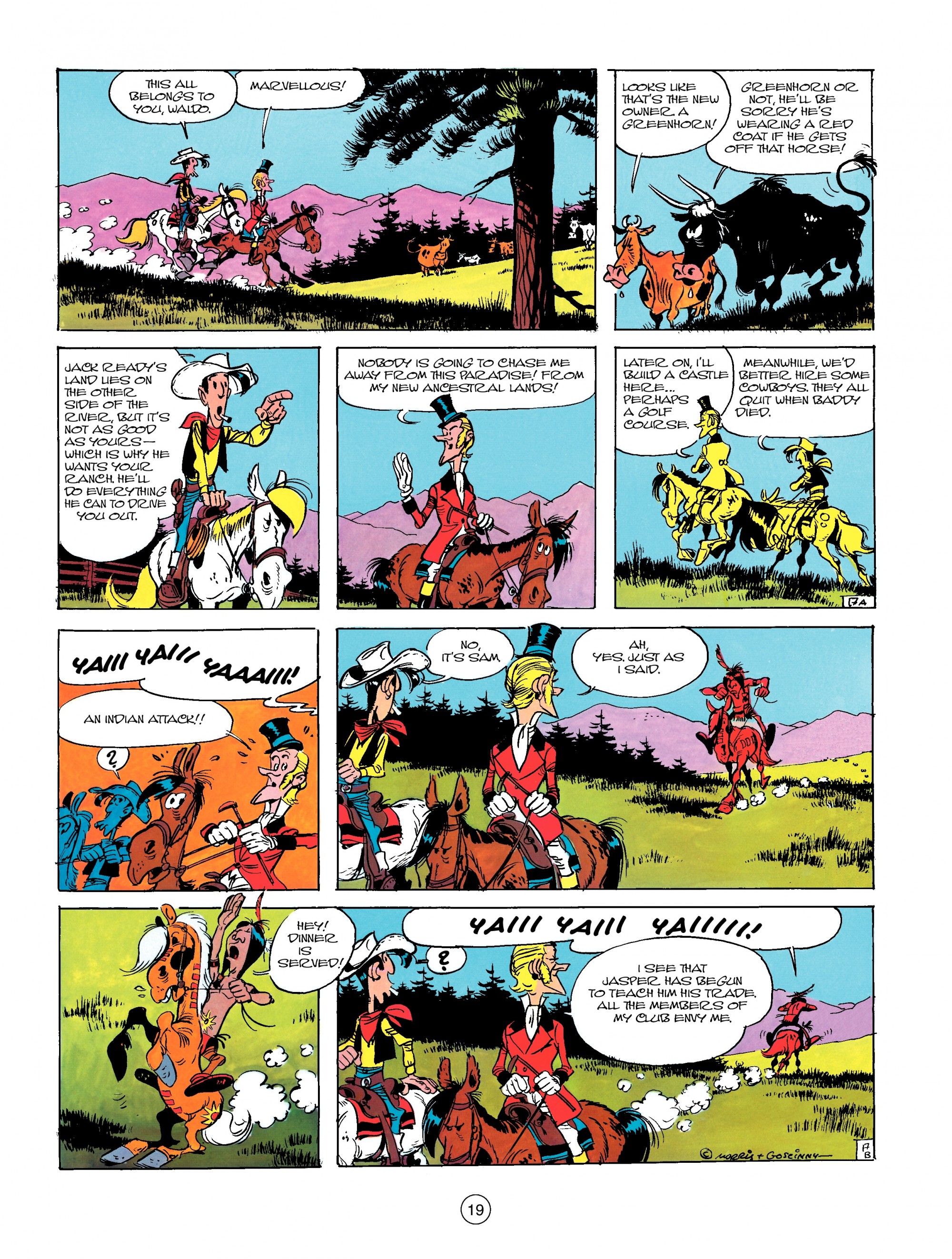 A Lucky Luke Adventure Issue #13 #13 - English 19