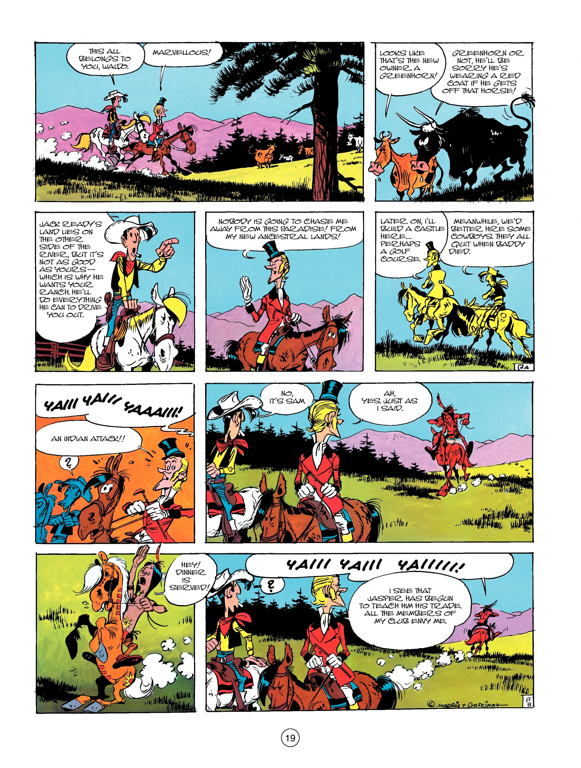 Read online A Lucky Luke Adventure comic -  Issue #13 - 19