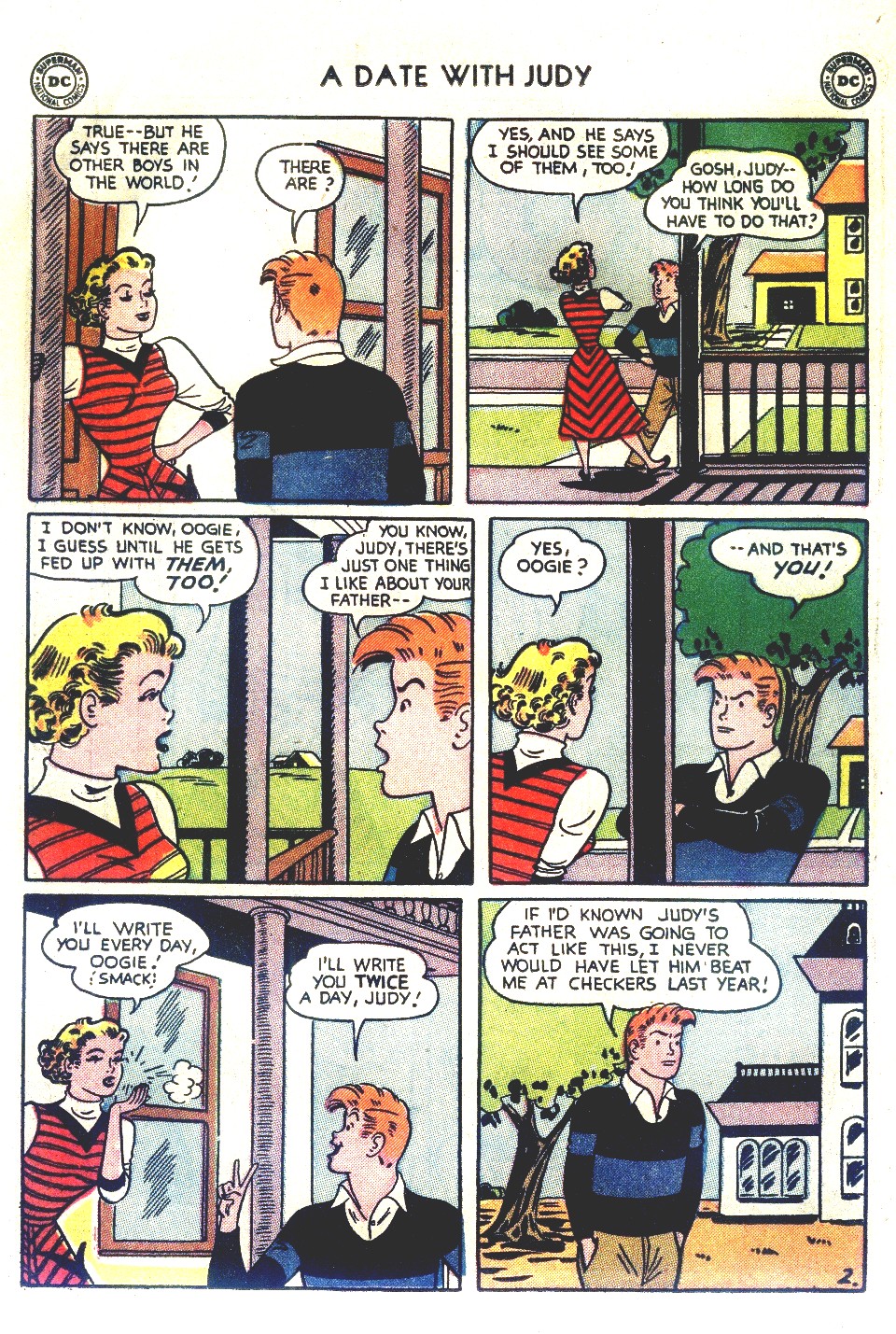 Read online A Date with Judy comic -  Issue #41 - 28