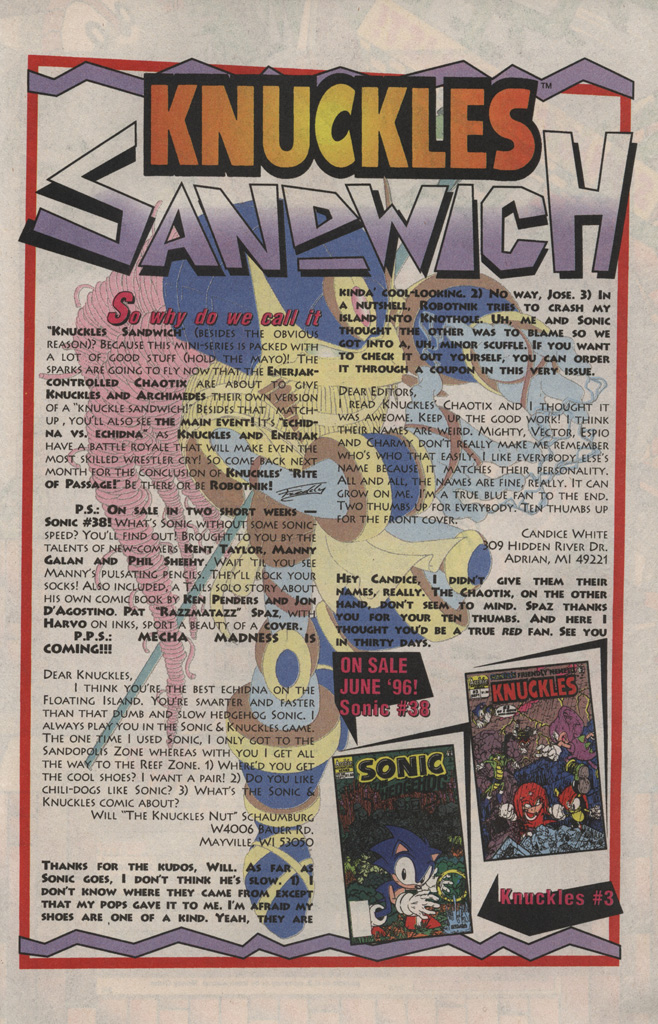 Read online Sonic's Friendly Nemesis, Knuckles comic -  Issue #2 - 33