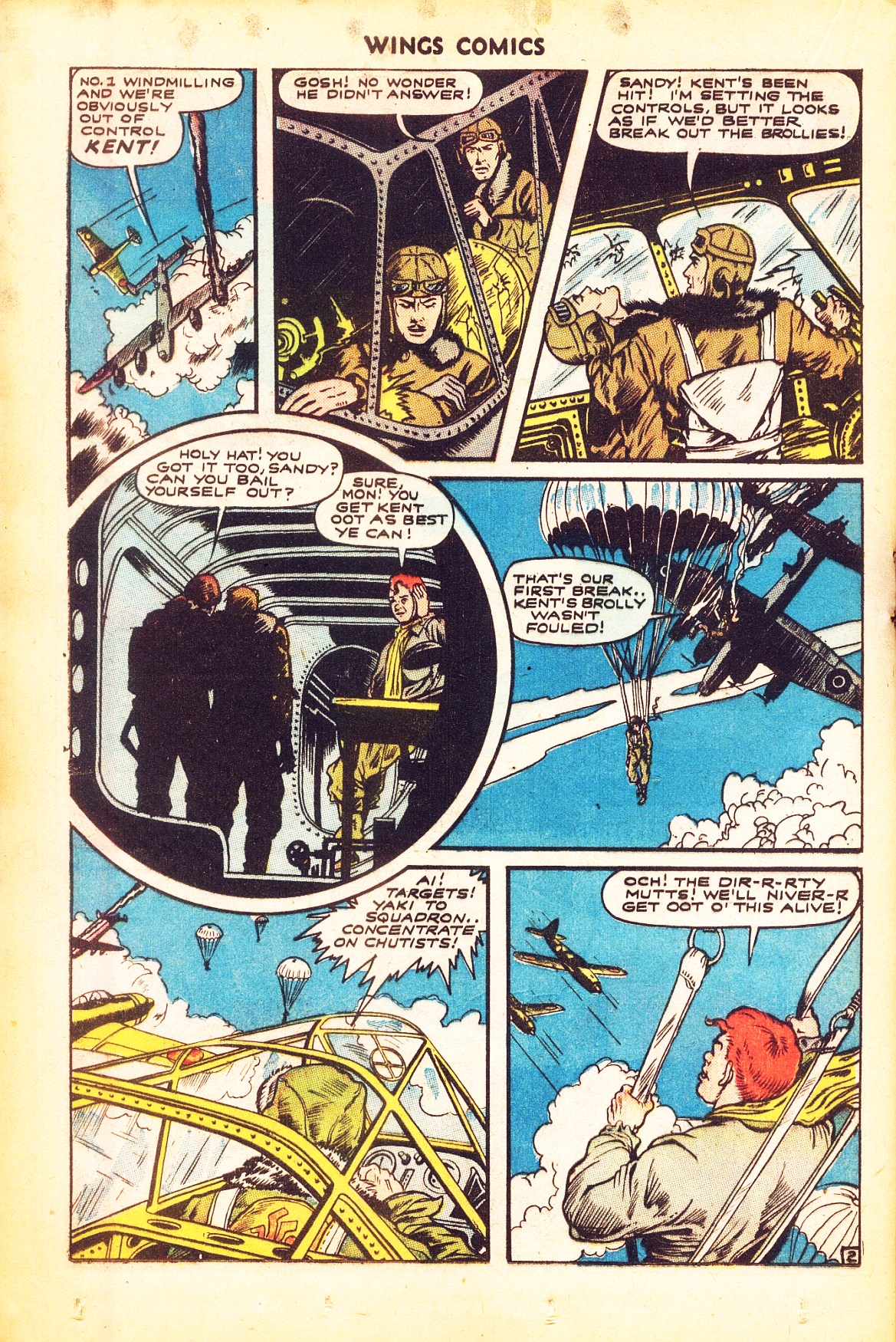 Read online Wings Comics comic -  Issue #51 - 30