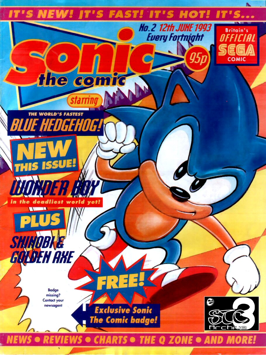Read online Sonic the Comic comic -  Issue #2 - 1