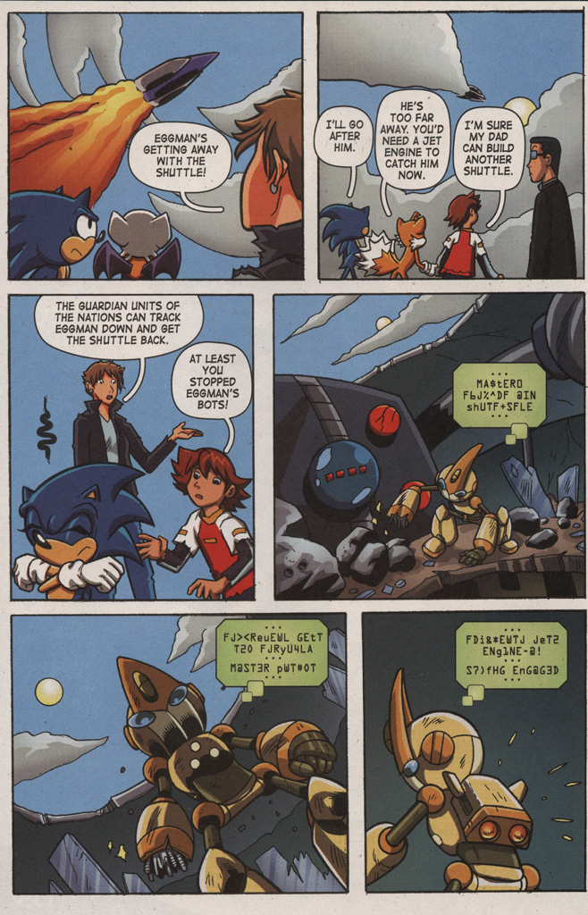 Read online Sonic X comic -  Issue #9 - 28