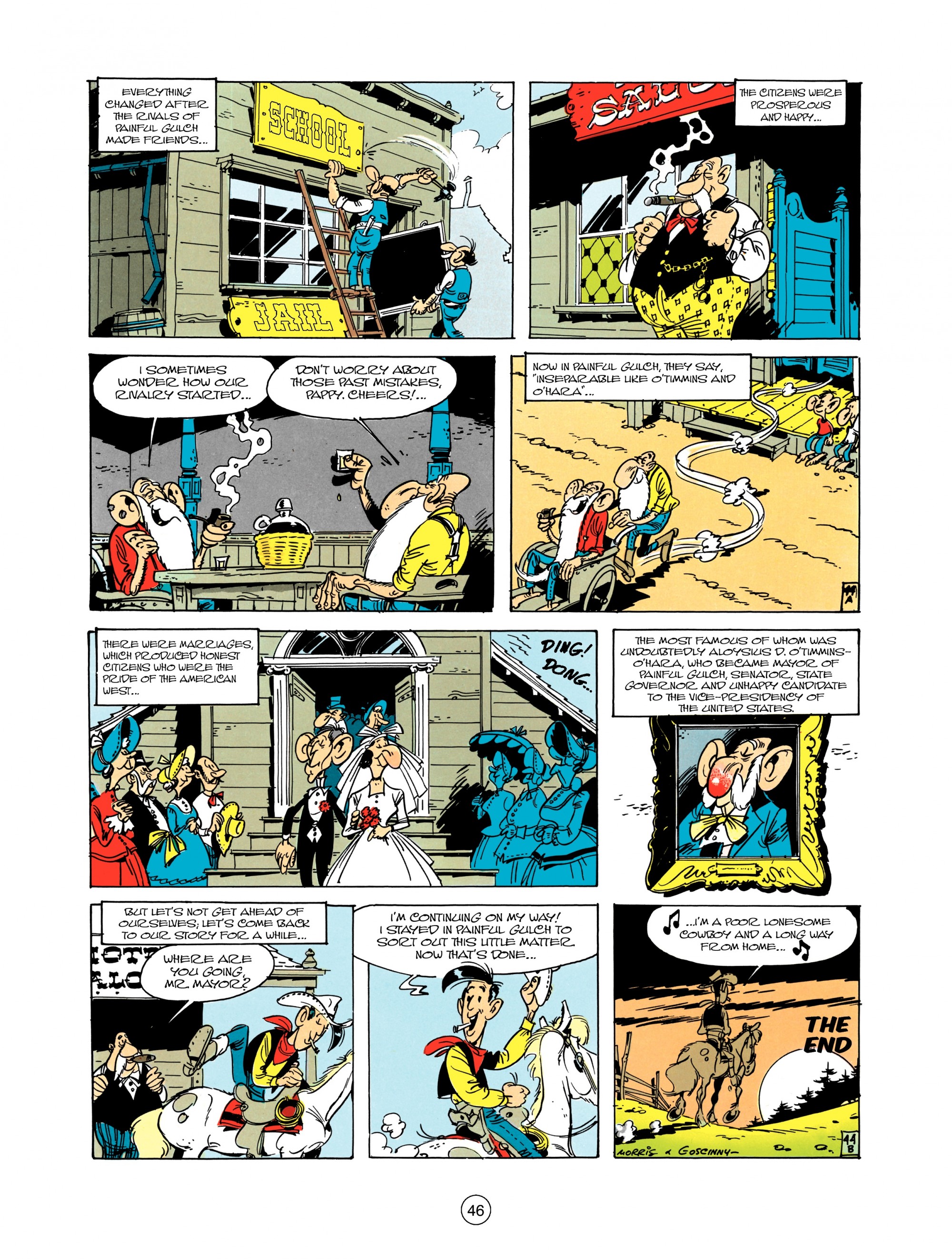 Read online A Lucky Luke Adventure comic -  Issue #12 - 46