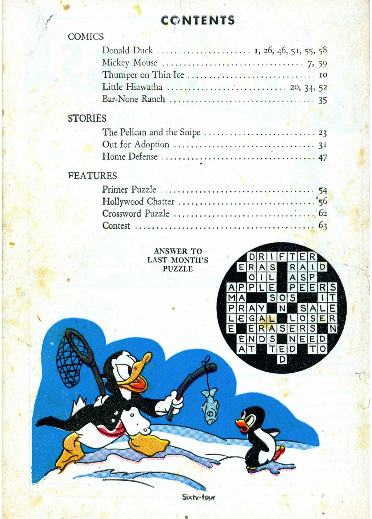 Read online Walt Disney's Comics and Stories comic -  Issue #29 - 66
