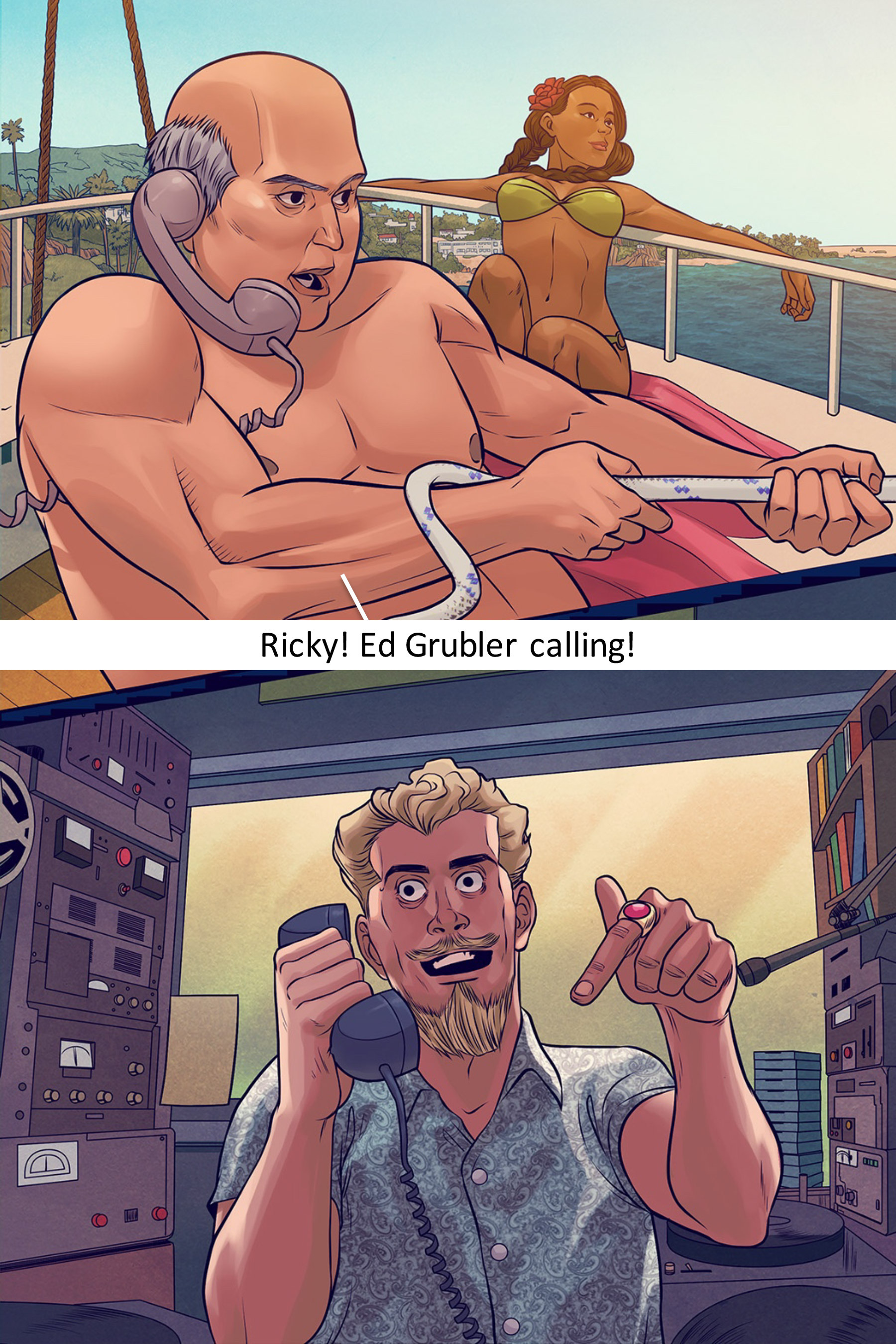 Read online Remote comic -  Issue #3 - 34