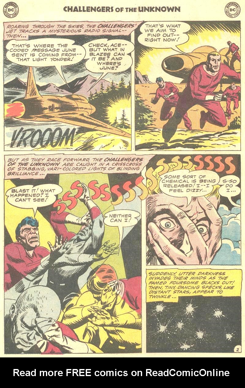 Read online Challengers of the Unknown (1958) comic -  Issue #21 - 3