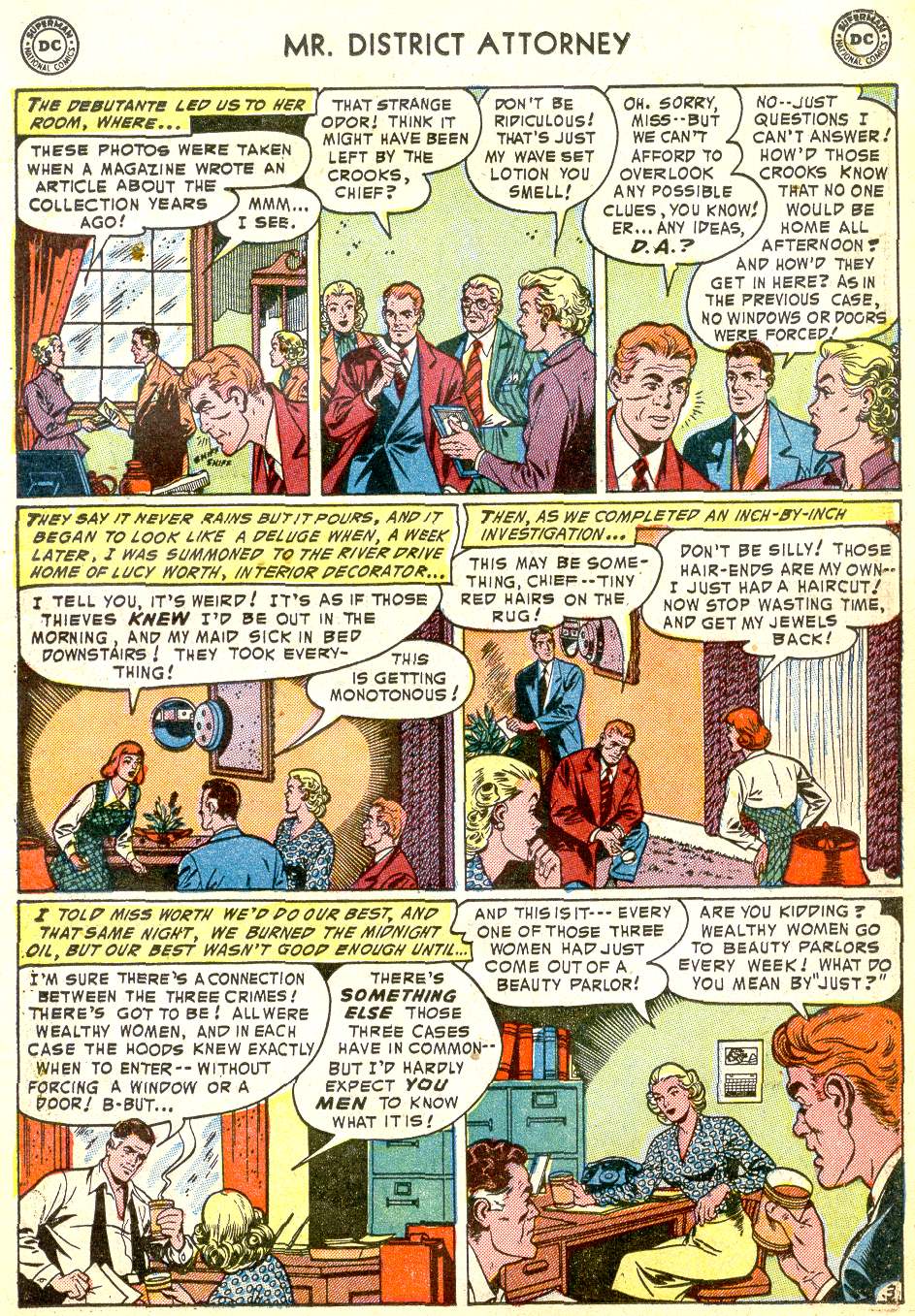 Read online Mr. District Attorney comic -  Issue #39 - 15