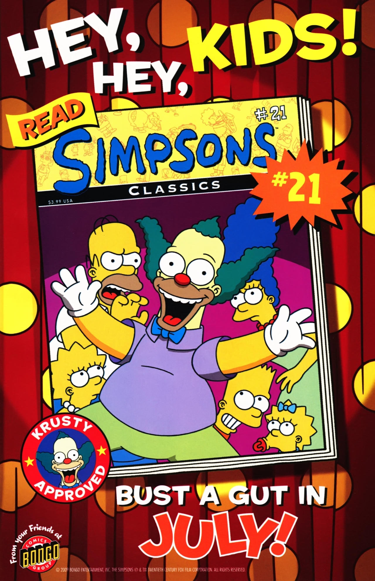 Read online Bongo Comics Presents Simpsons Super Spectacular comic -  Issue #9 - 9