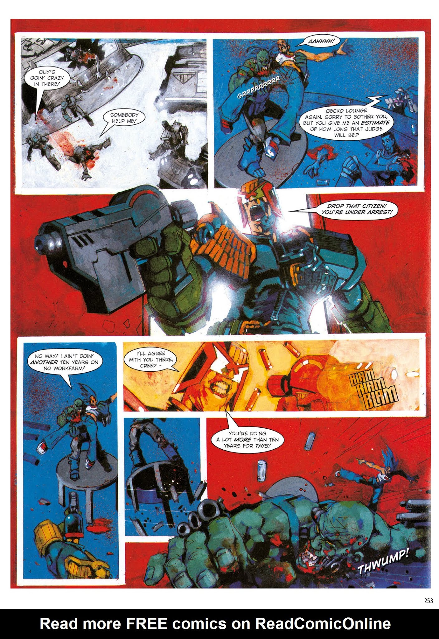 Read online Judge Dredd: The Complete Case Files comic -  Issue # TPB 32 (Part 3) - 56