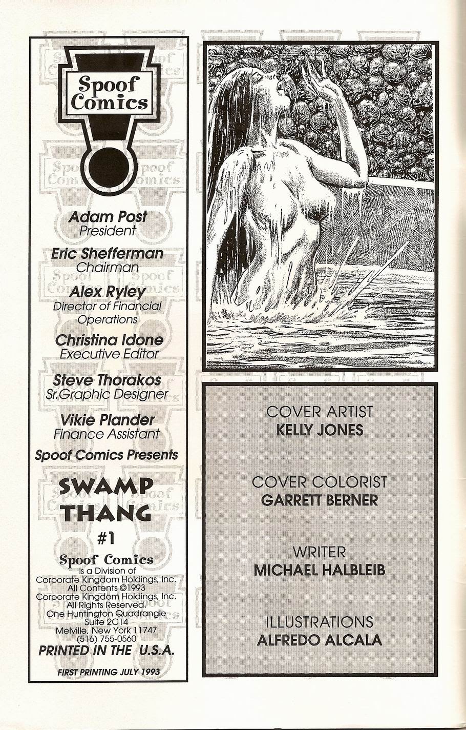Read online Swamp Thang comic -  Issue # Full - 2