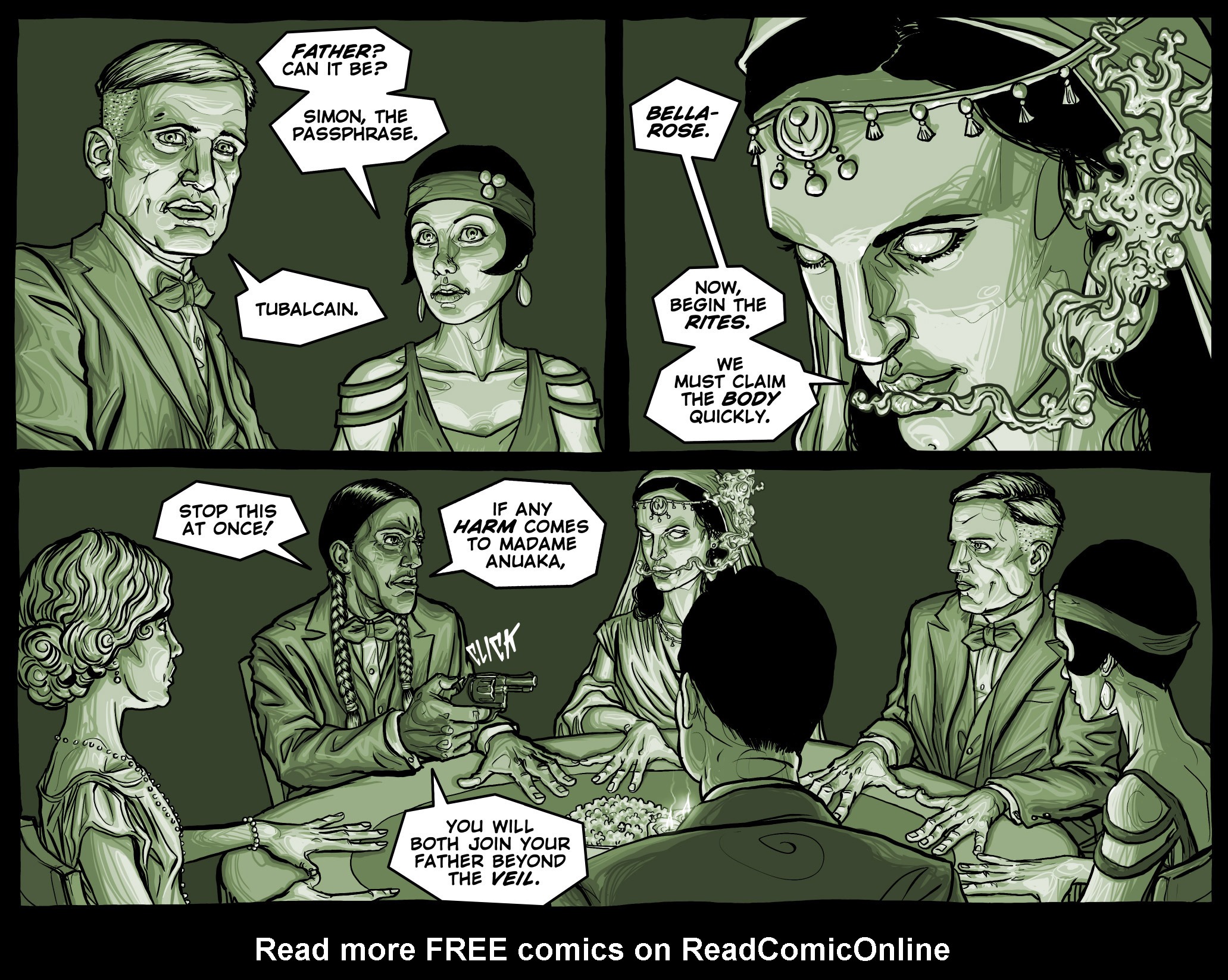 Read online False Positive comic -  Issue #4 - 12